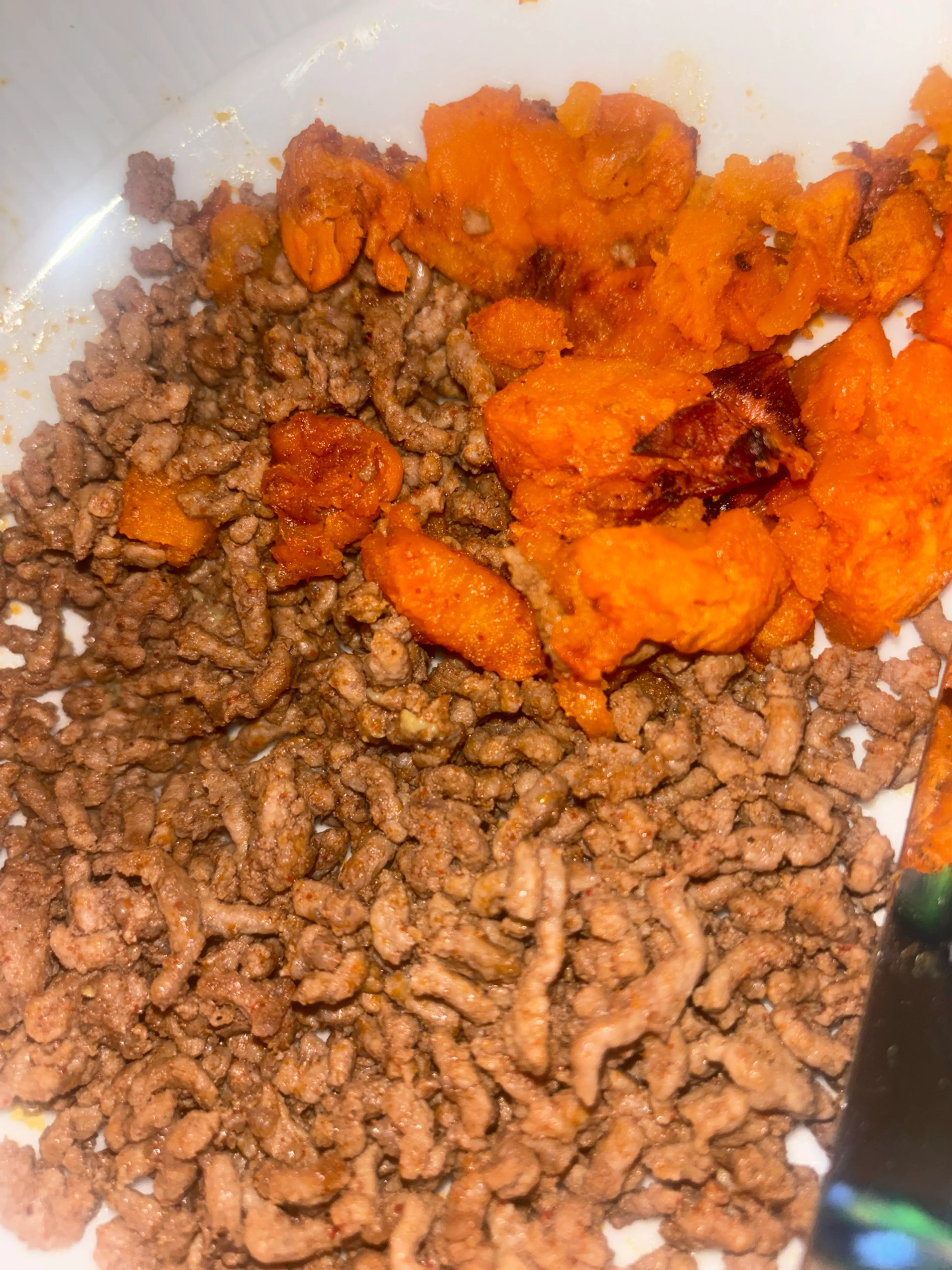 Taco Mince & Sweet Potatoes