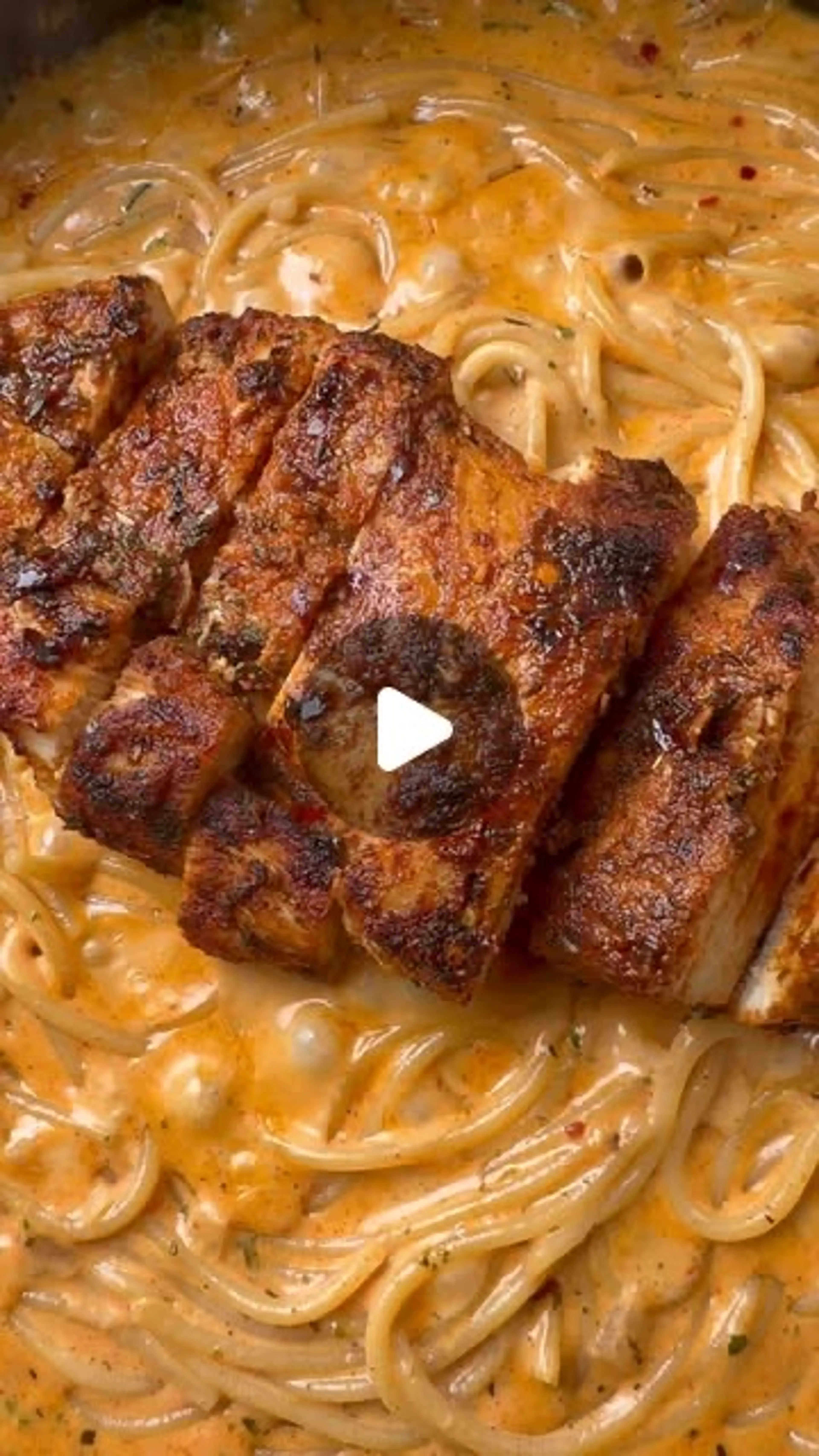 Creamy Spaghetti & Chicken