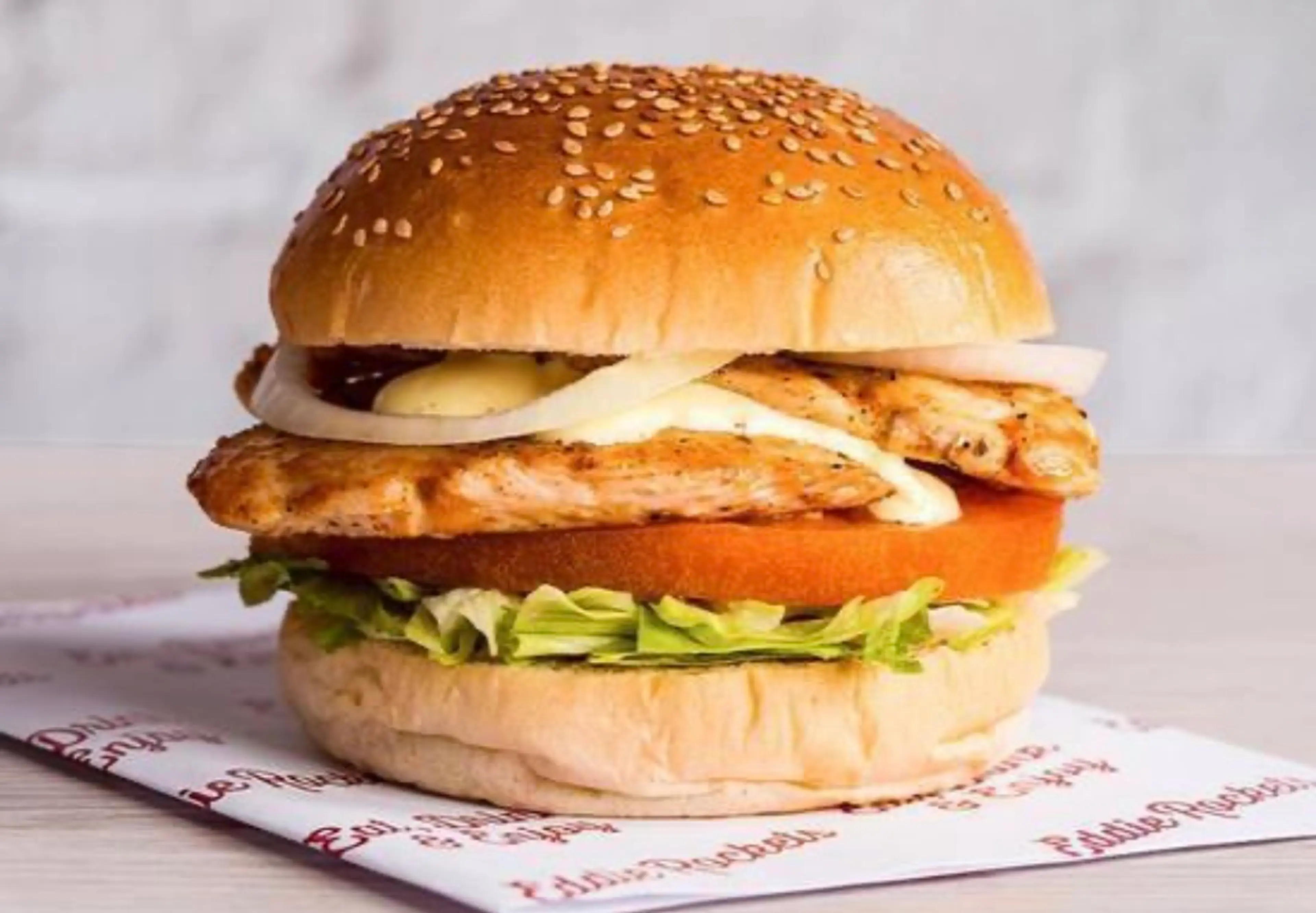 Eddie Rockets Chicken Burger