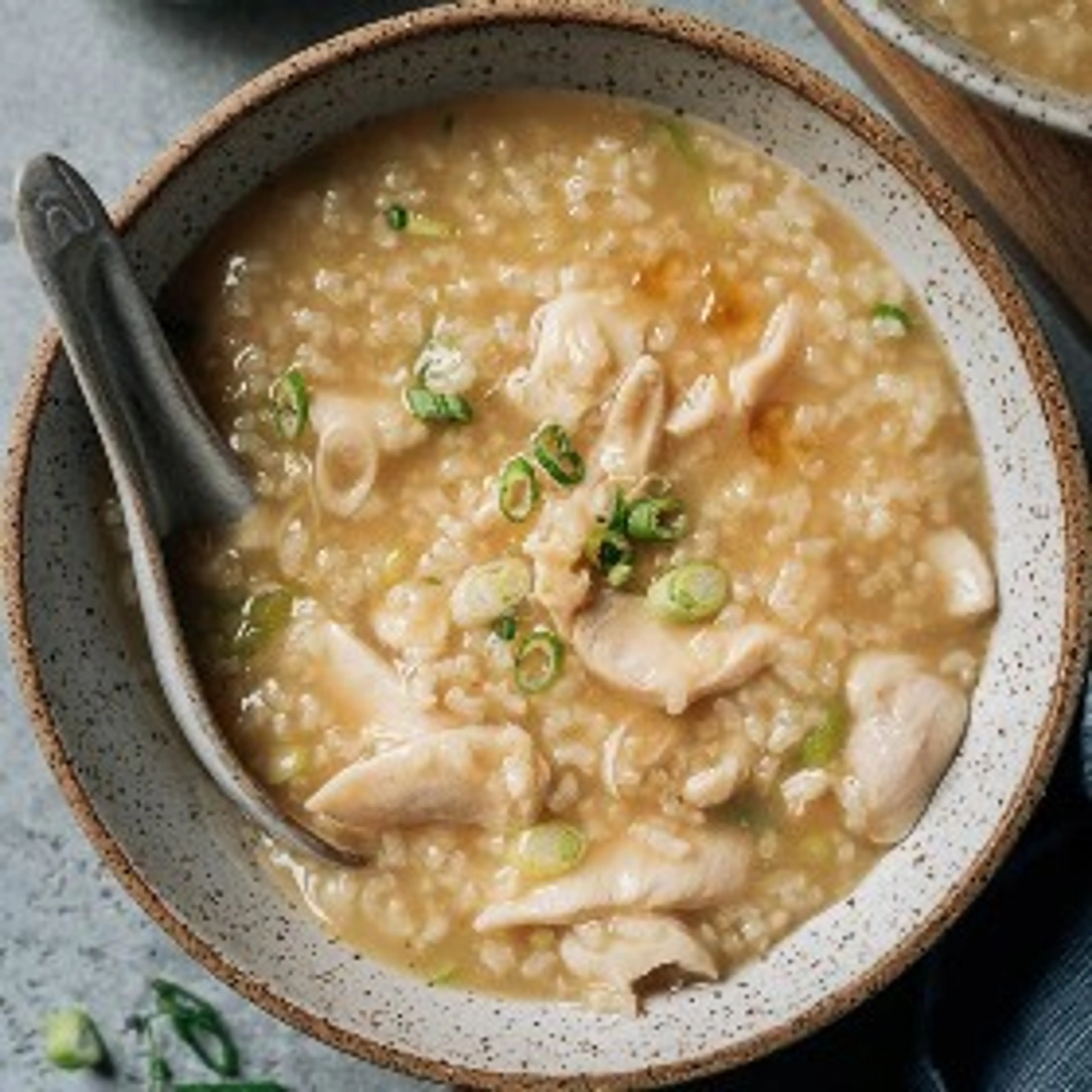 Chicken Congee - Instant Pot