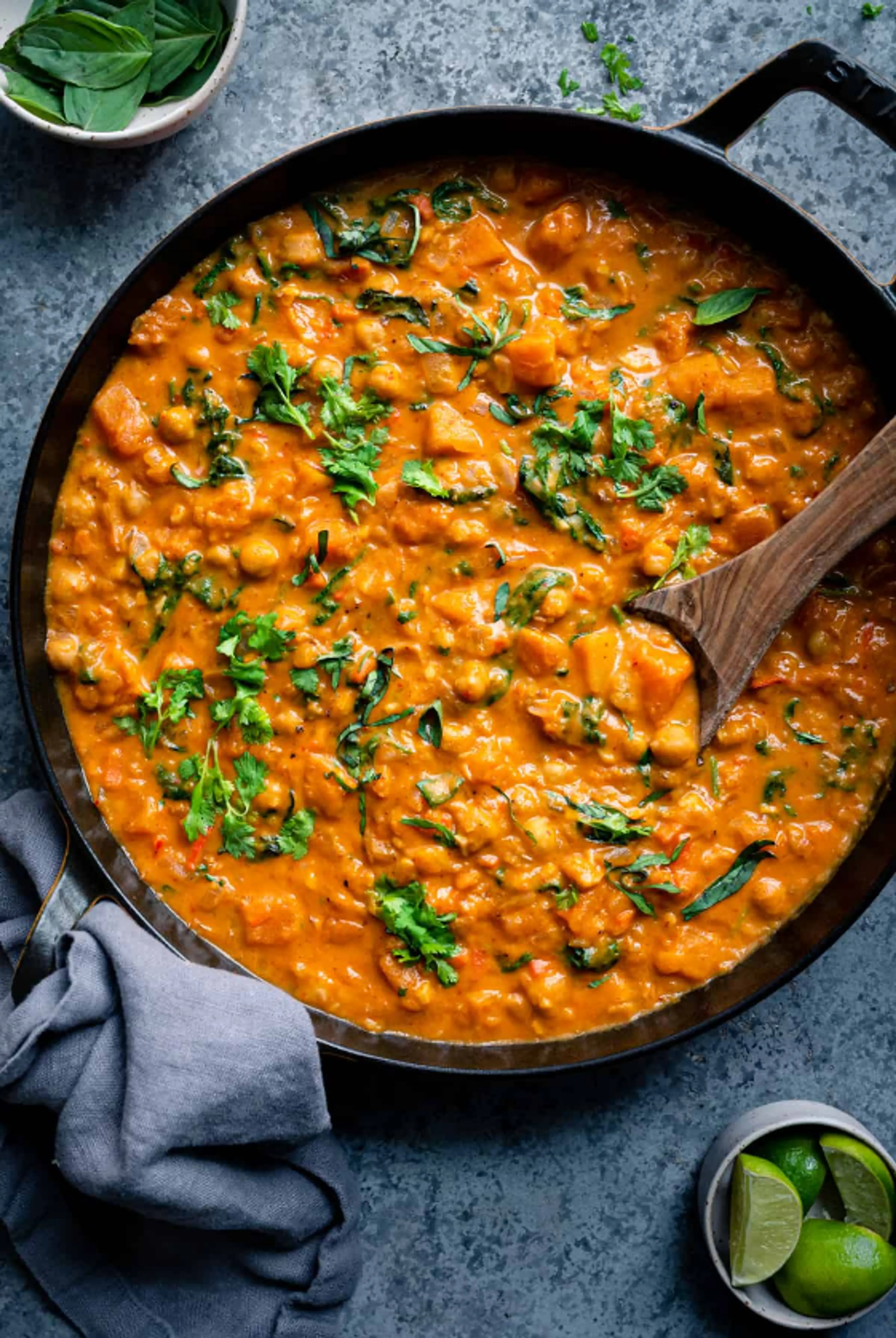 Butternut Squash Curry with Chickpeas