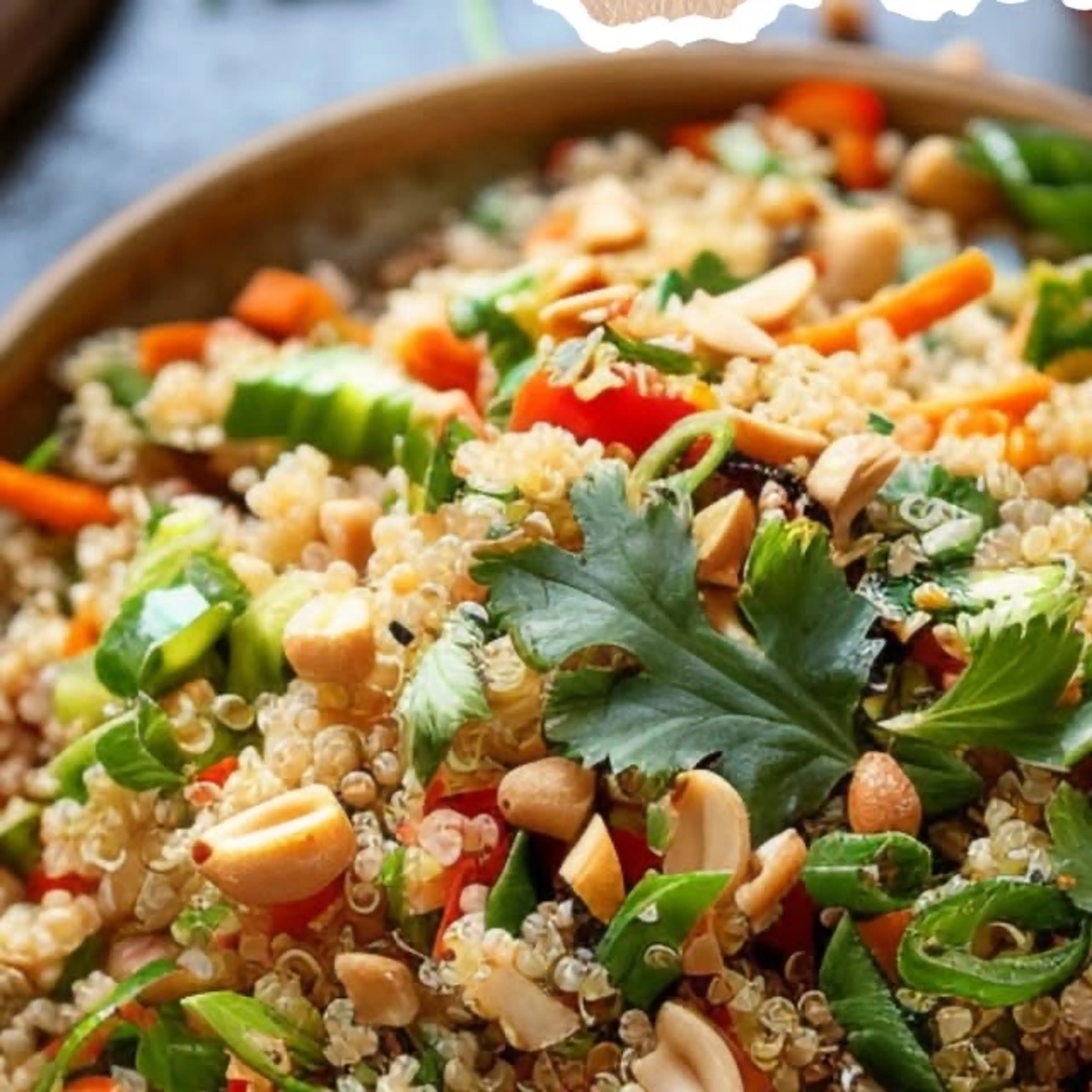 Thai Peanut Quinoa Salad