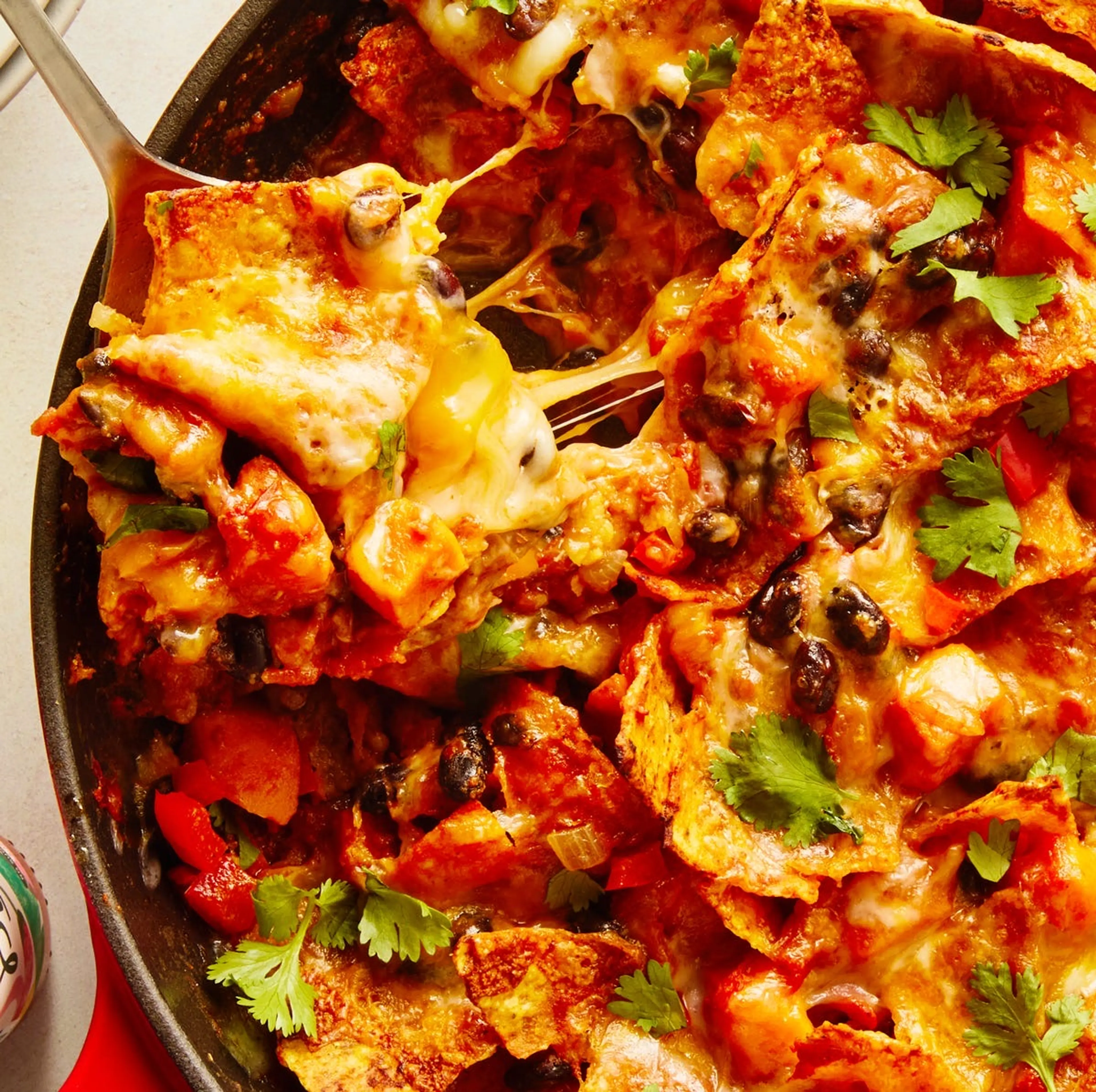 Black Bean Sweet Potato Taco Skillet