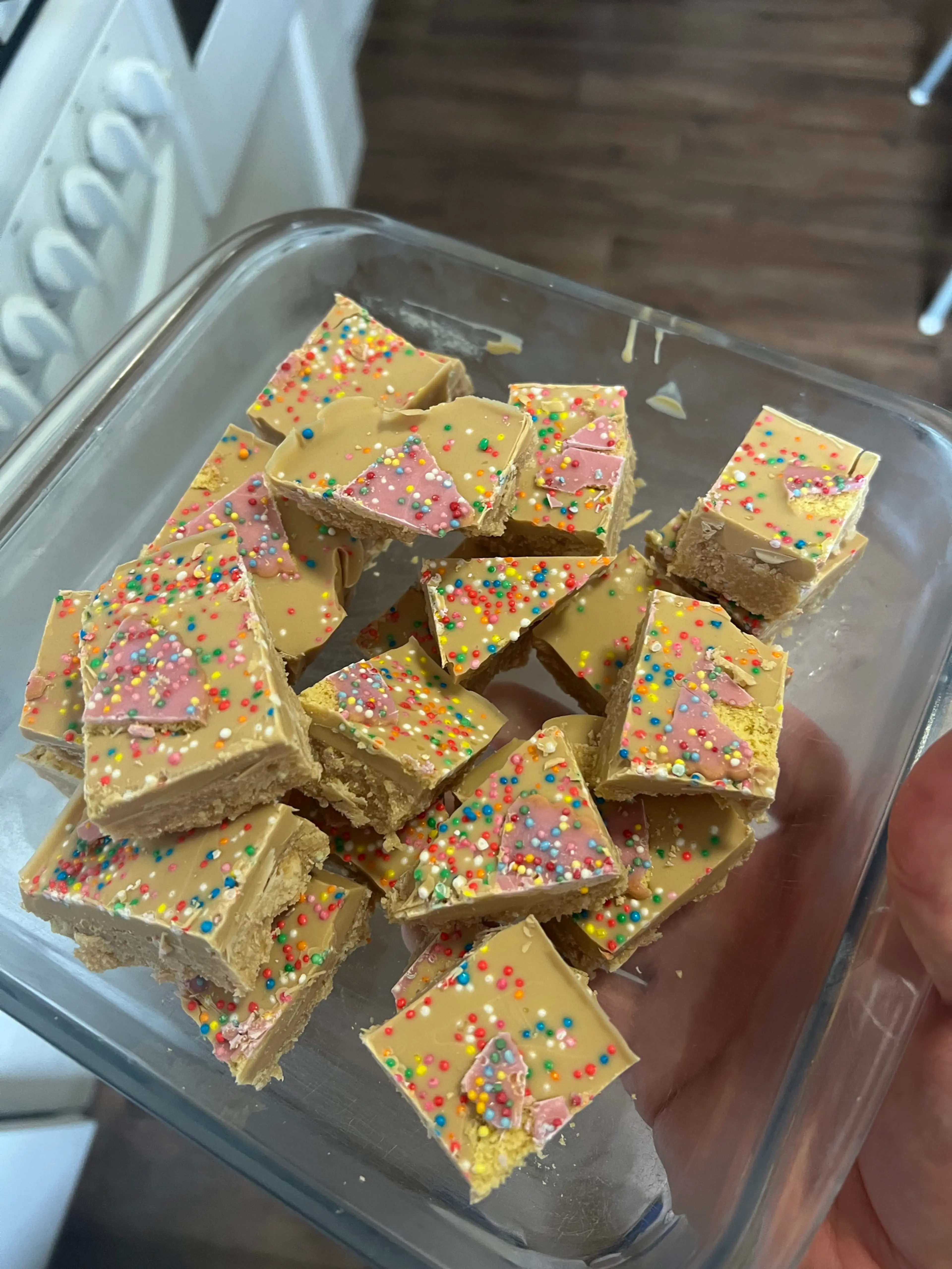 Fairy bread slice