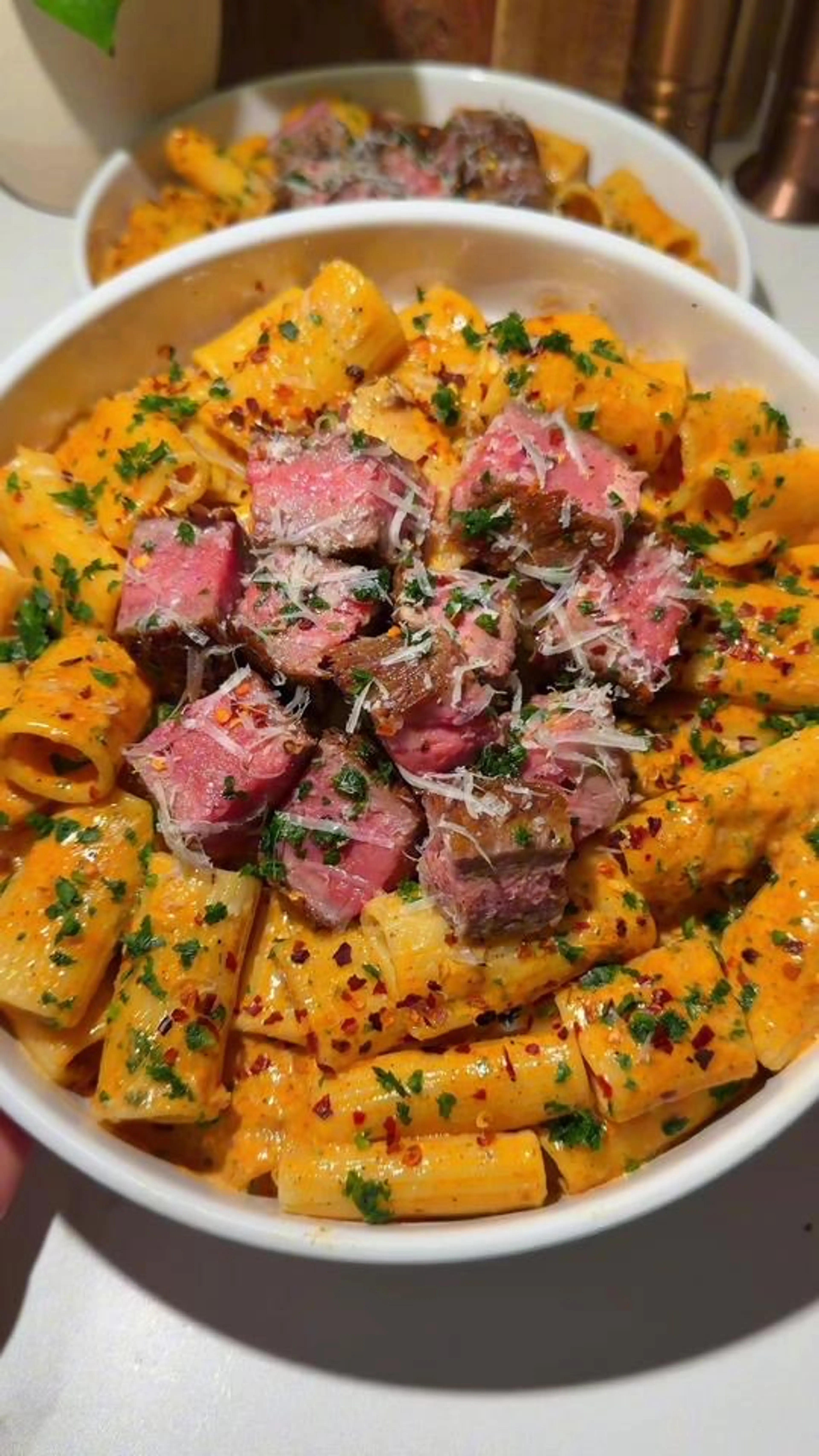 Cowboy Butter Steak Pasta