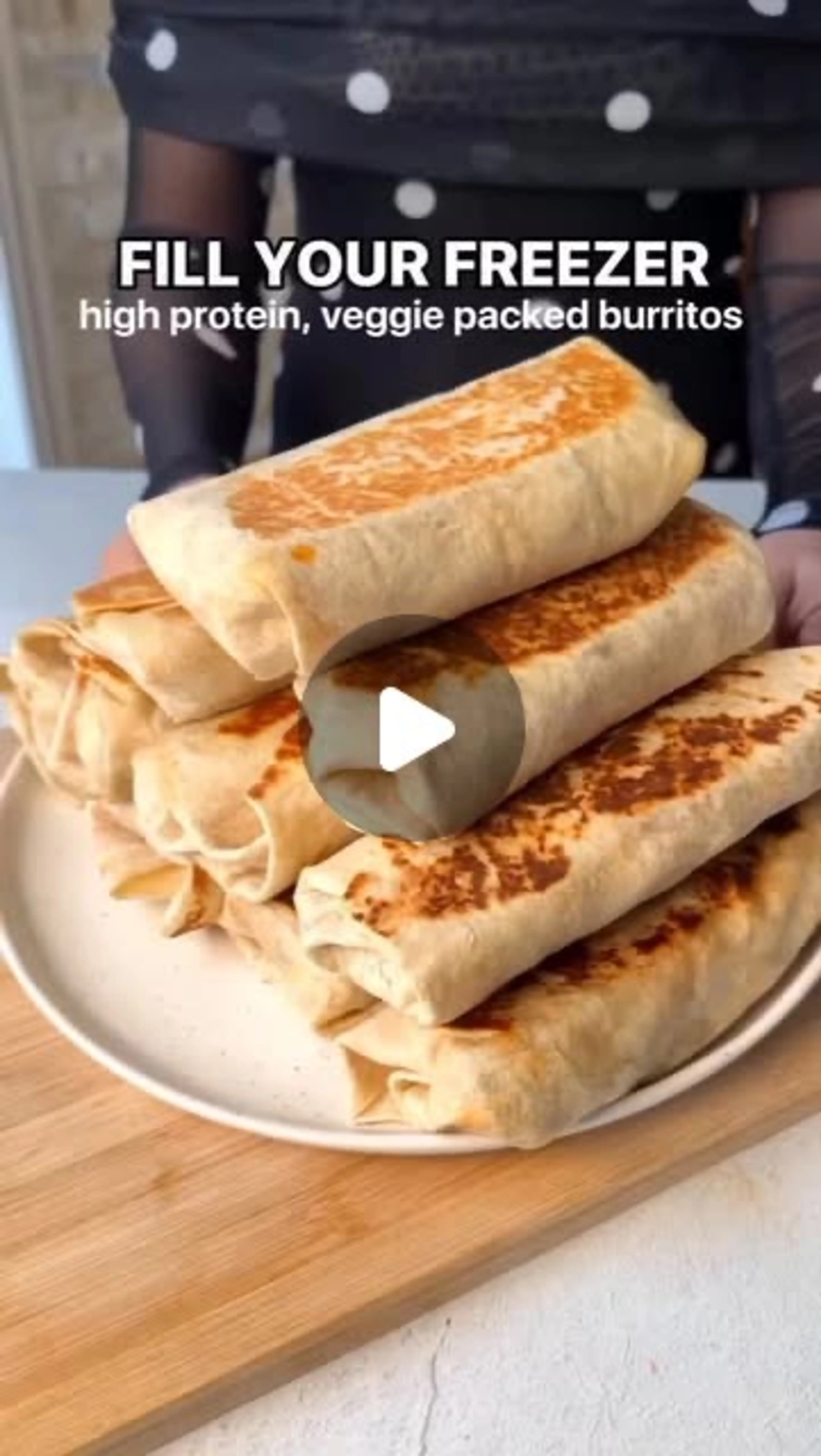 Vegan Black Bean Burritos
