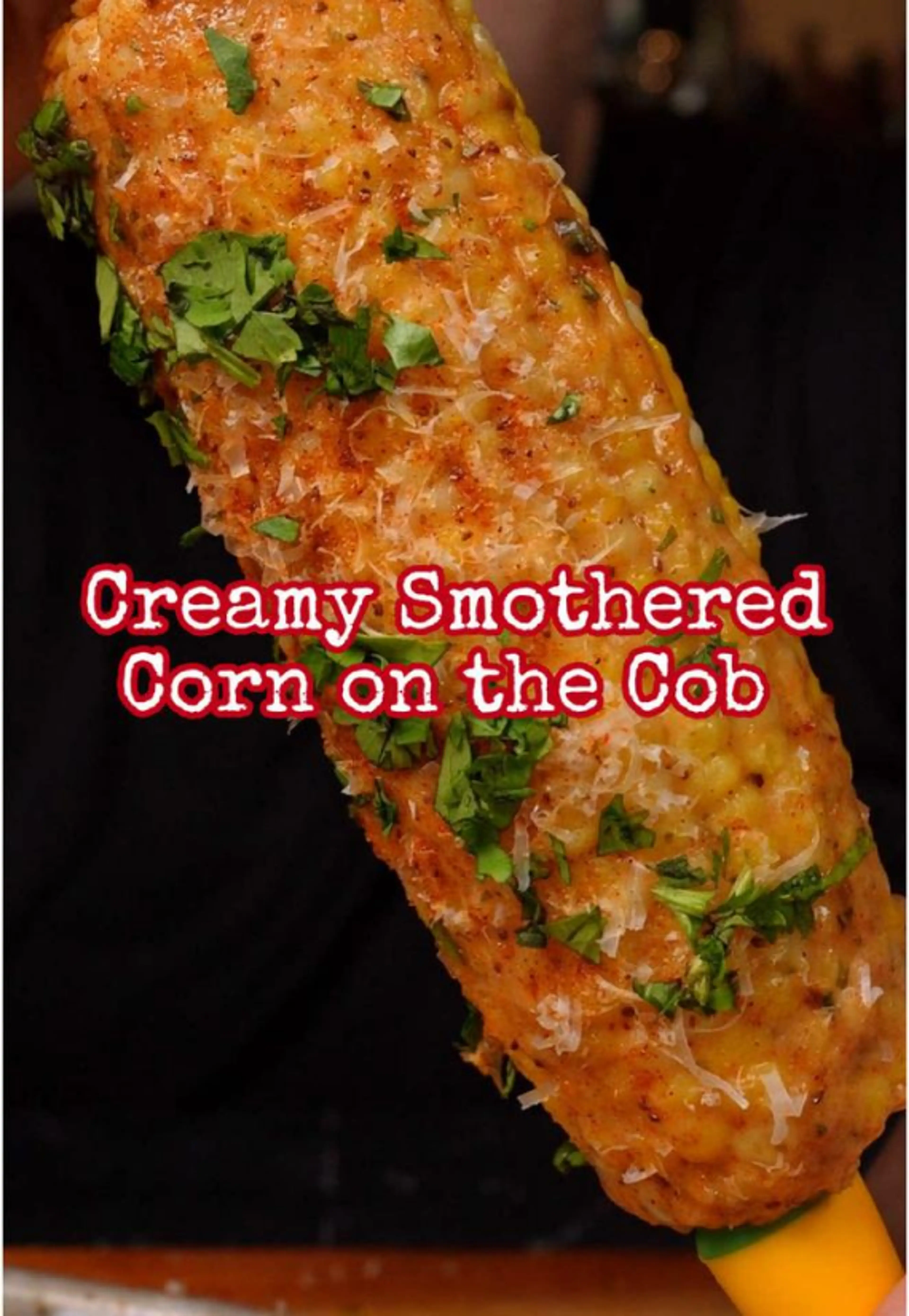 Creamy Smothered Corn on the Cob
