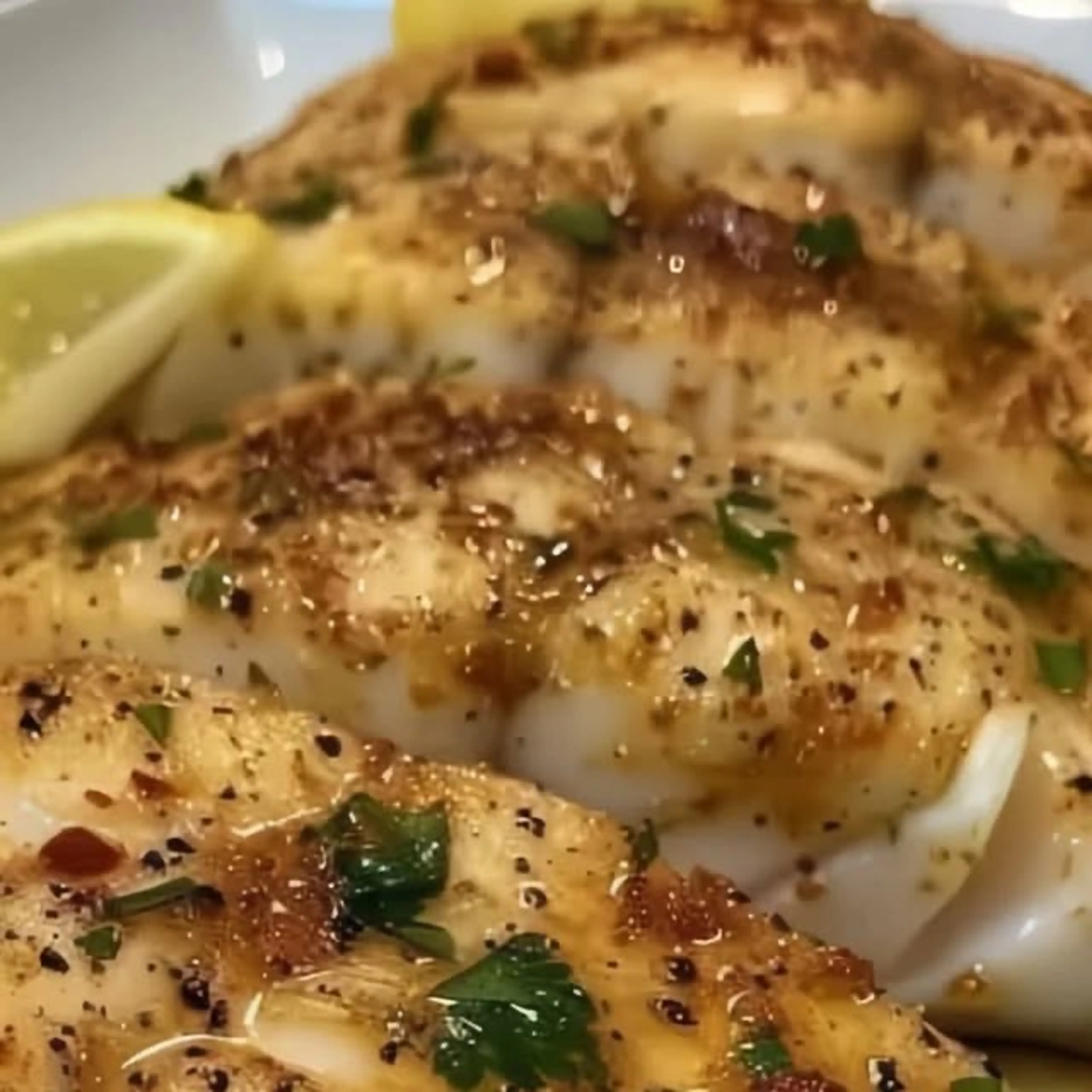 Zesty Lemon Butter Fish Fillet