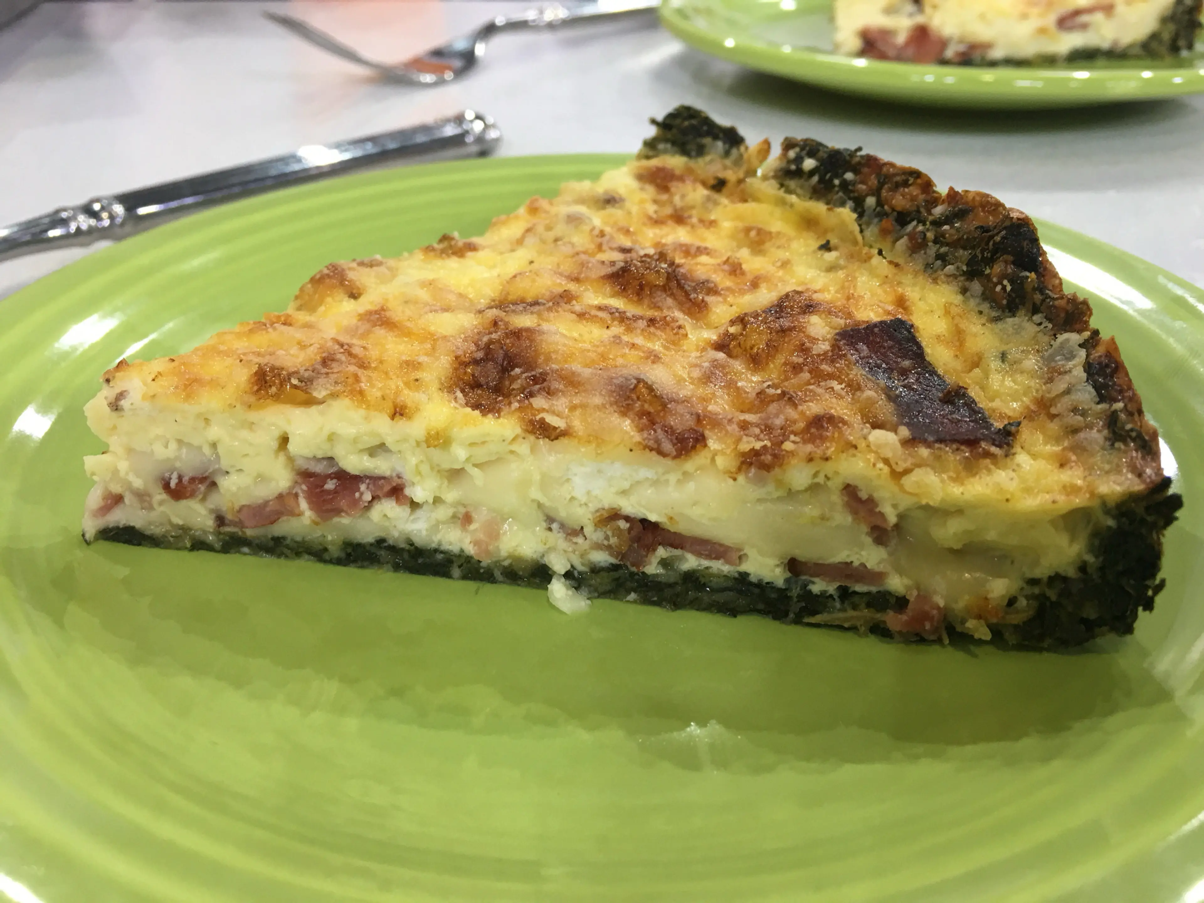 Quiche Lorraine.