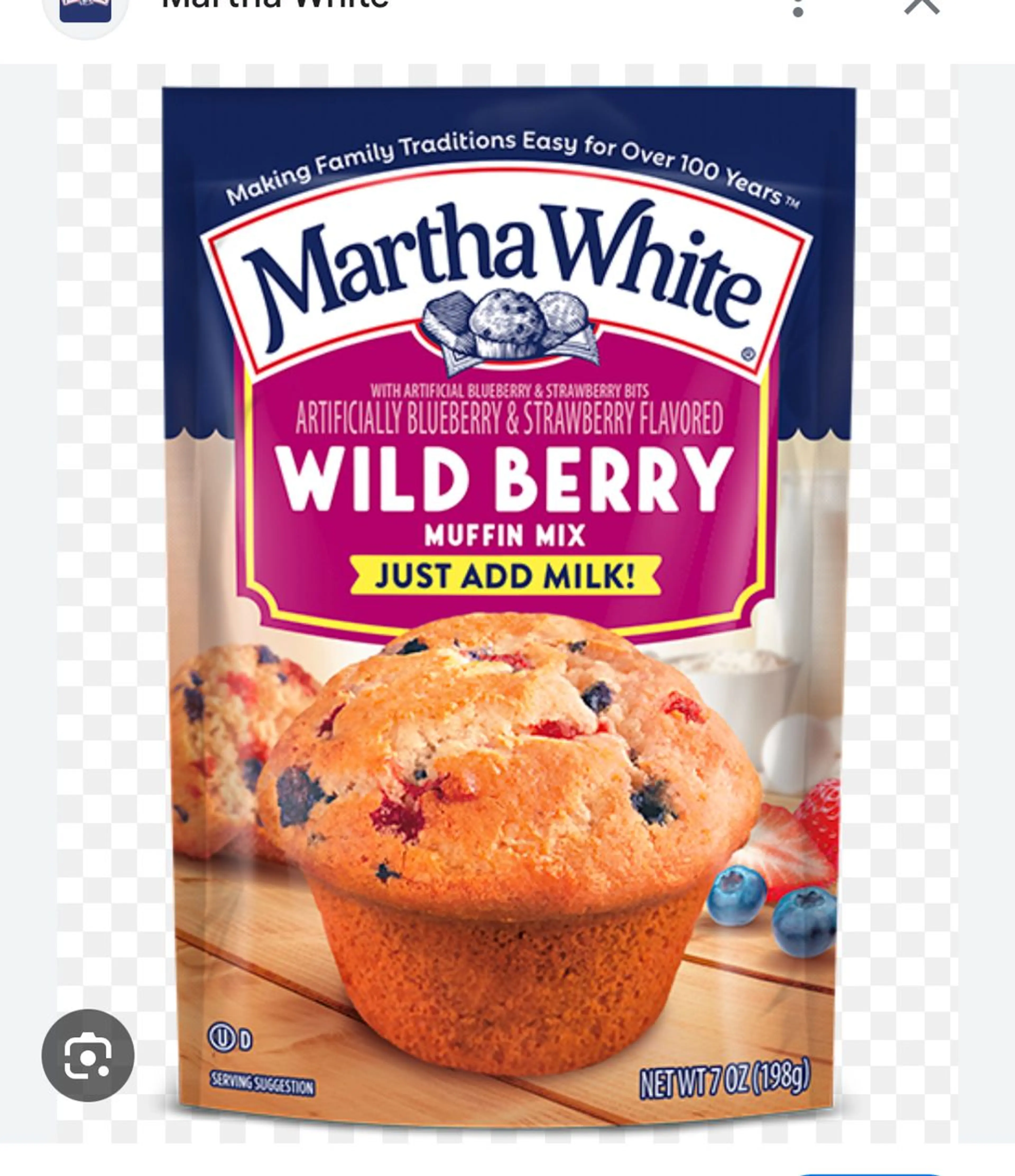 Martha White soft baked Cookies