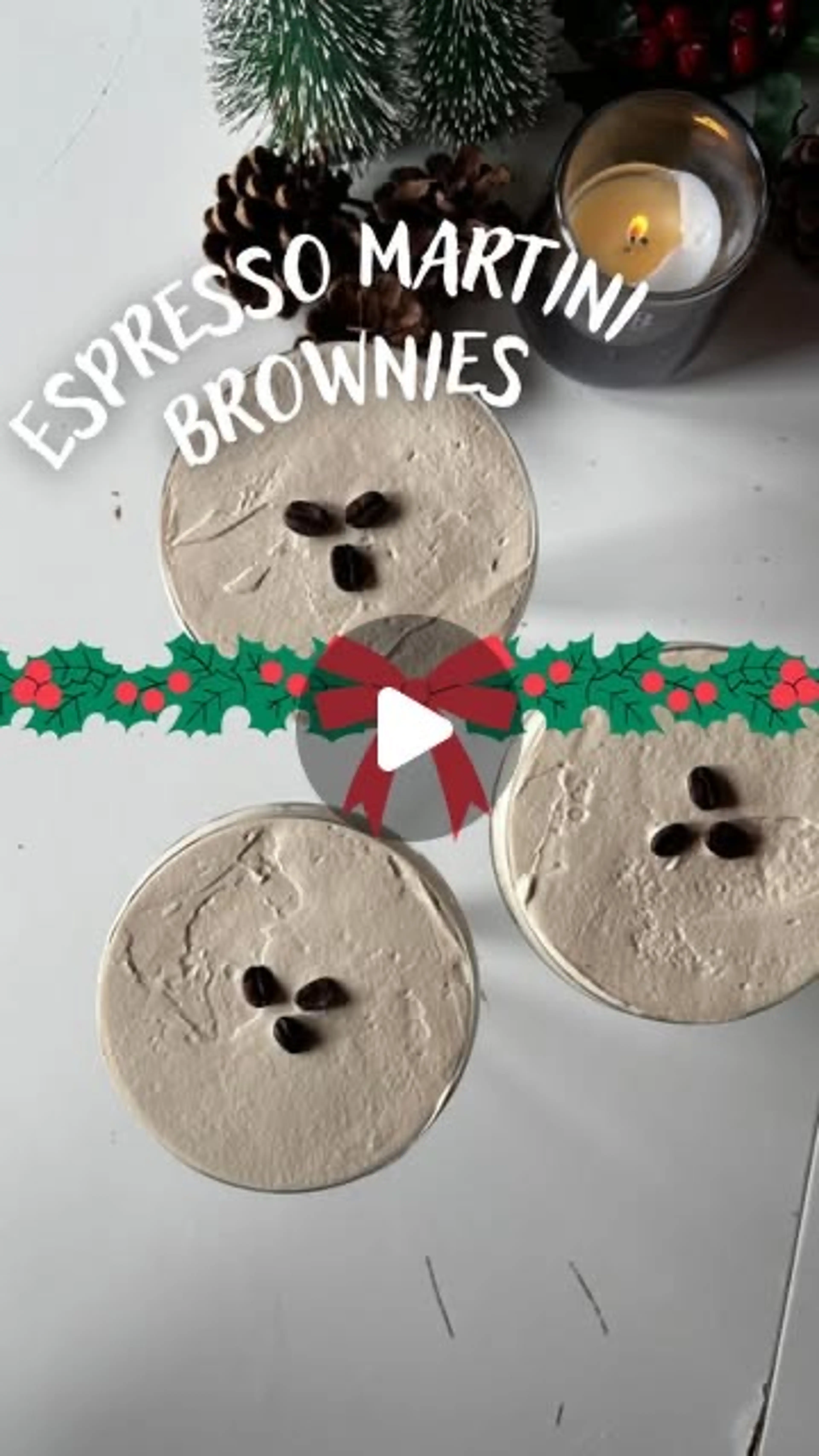 Espresso martini Brownie