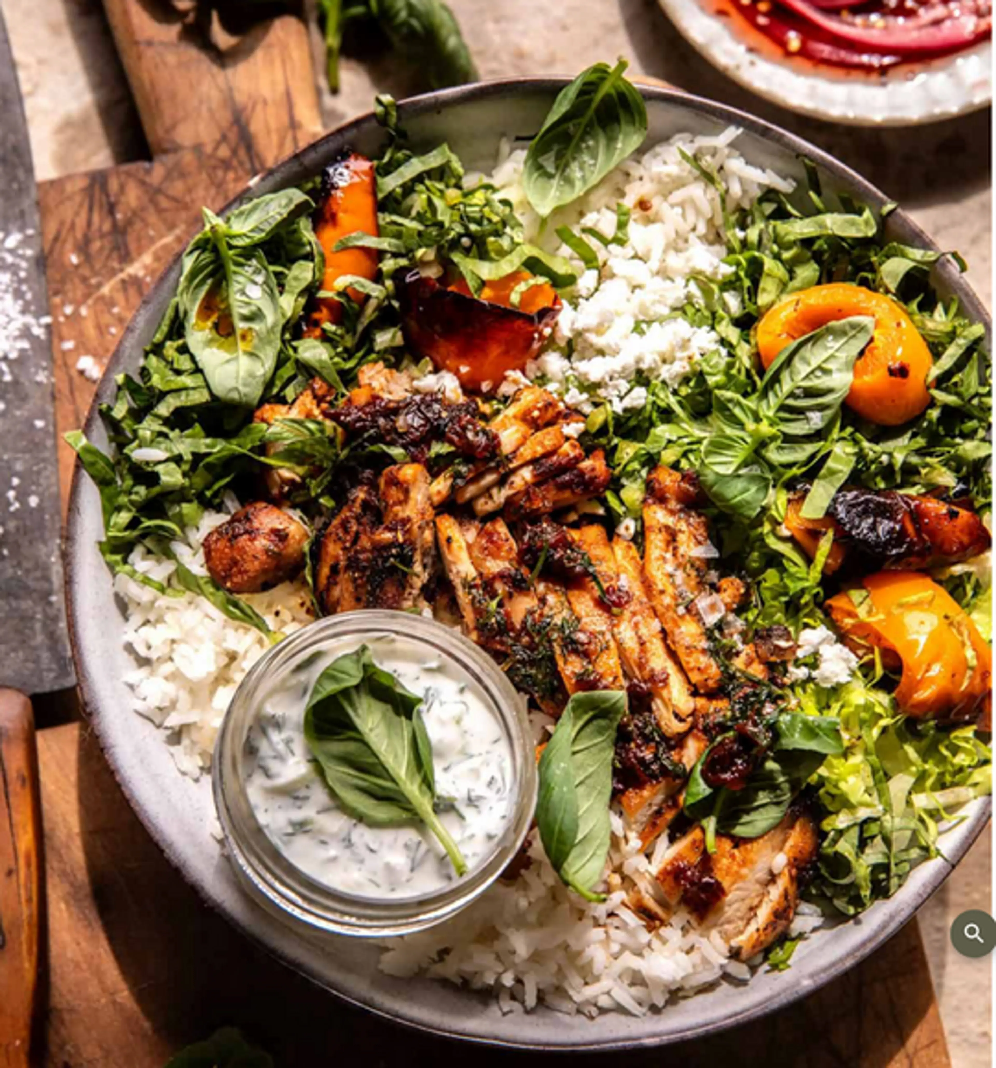 Sheet Pan Sun-Dried Tomato Chicken Bowls