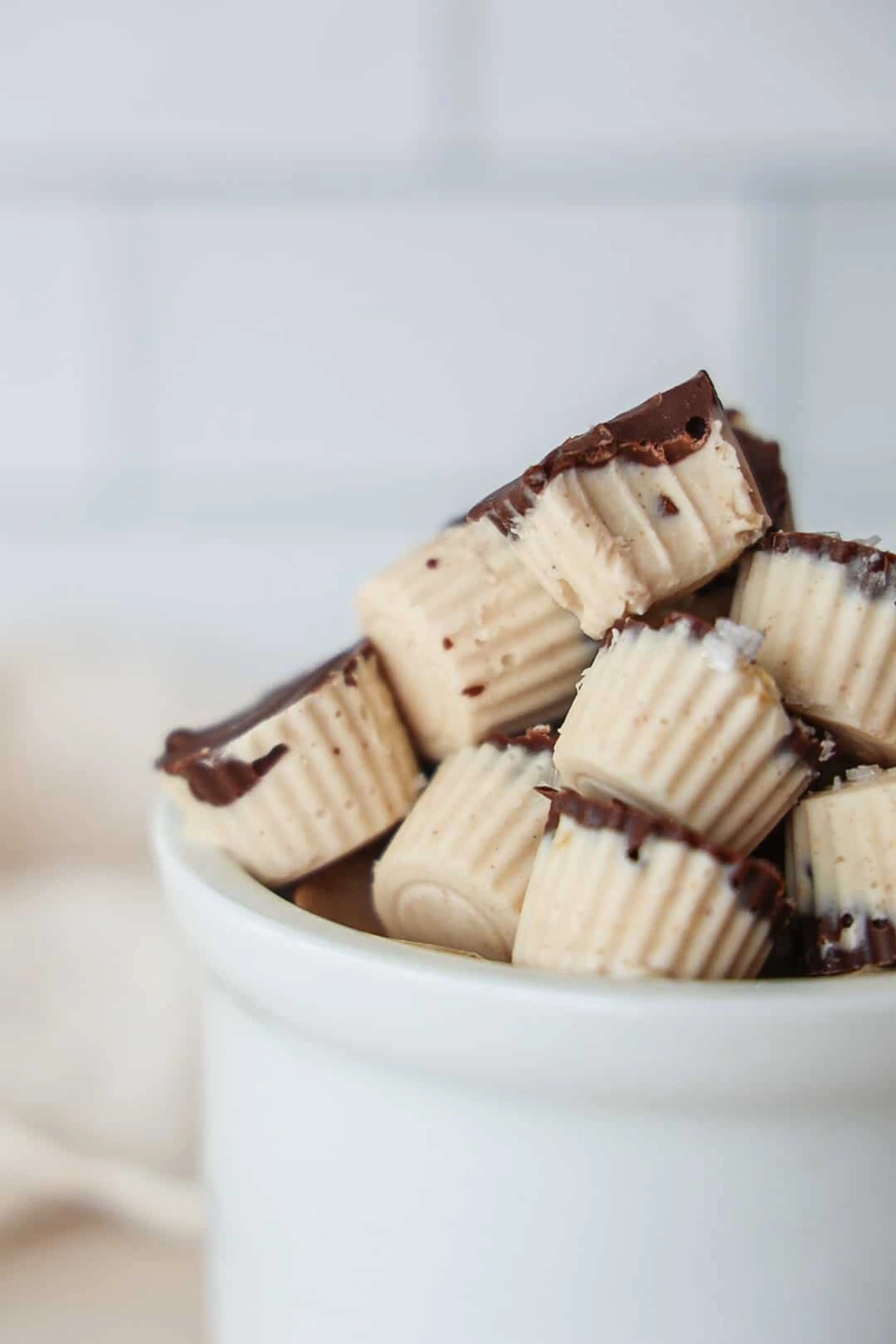 Easy Frozen Yogurt bItes (Dairy-free option)