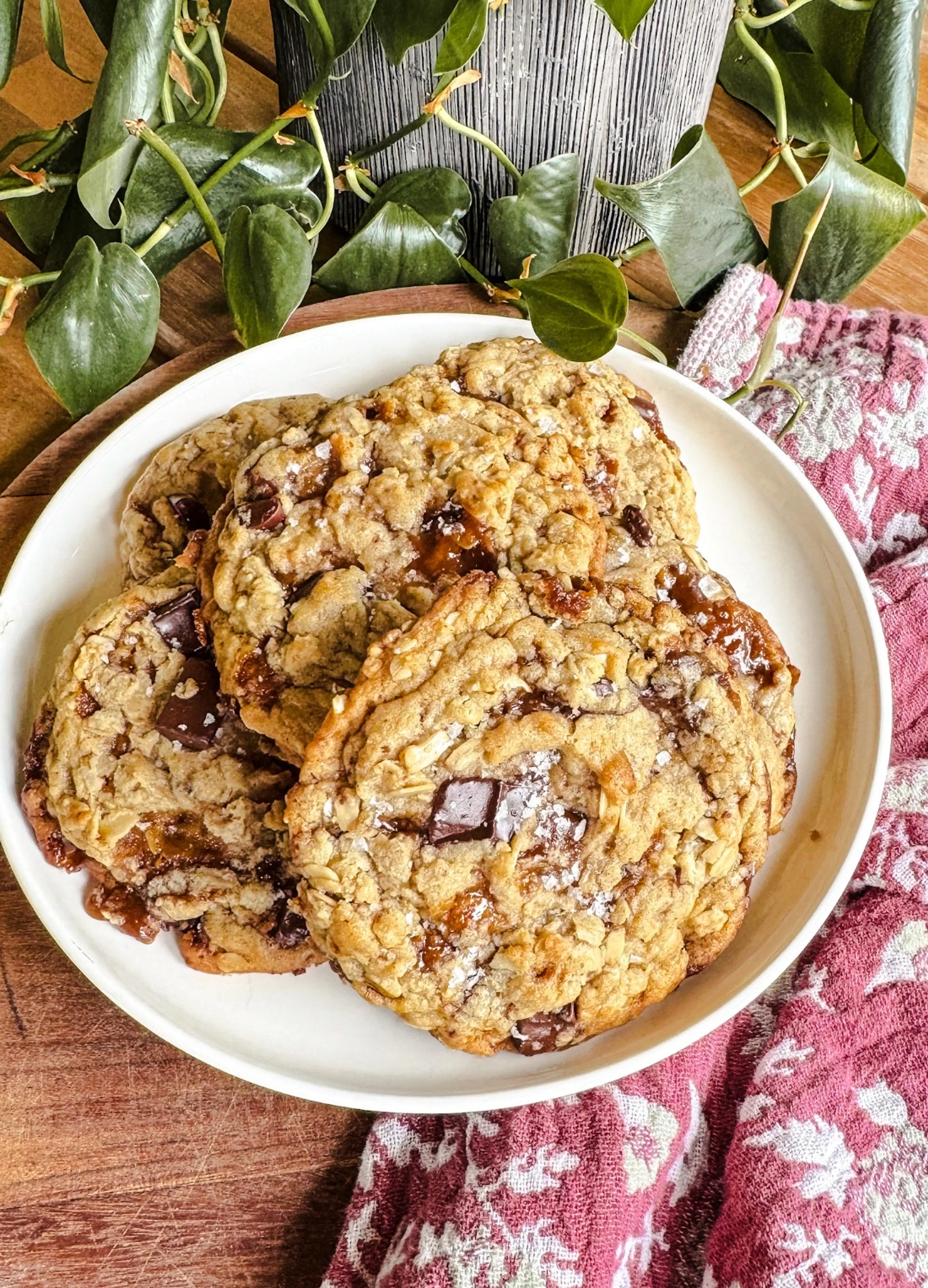 Oatmeal Toffee Chip Cookie
