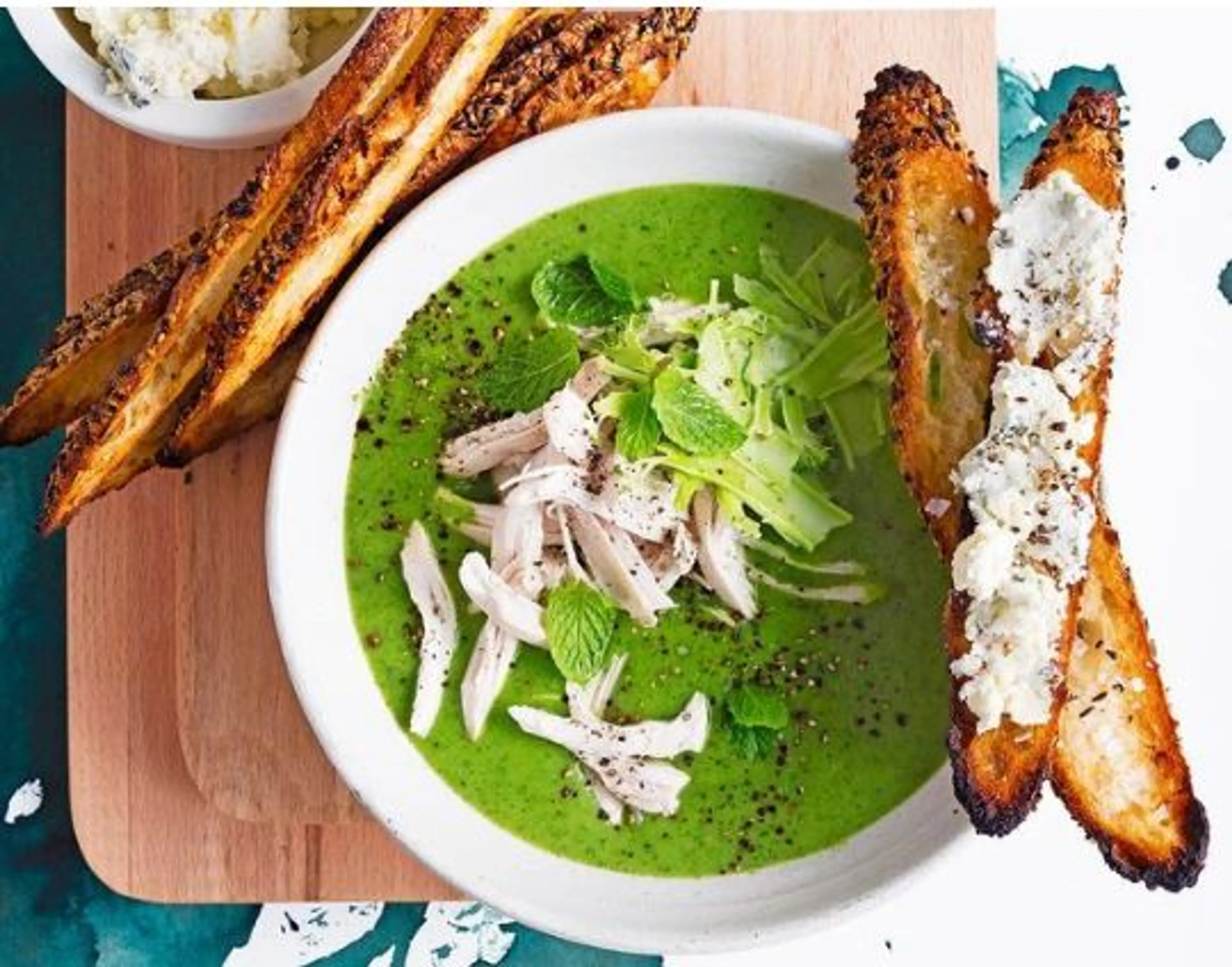 Green Soup- the green juice of winter