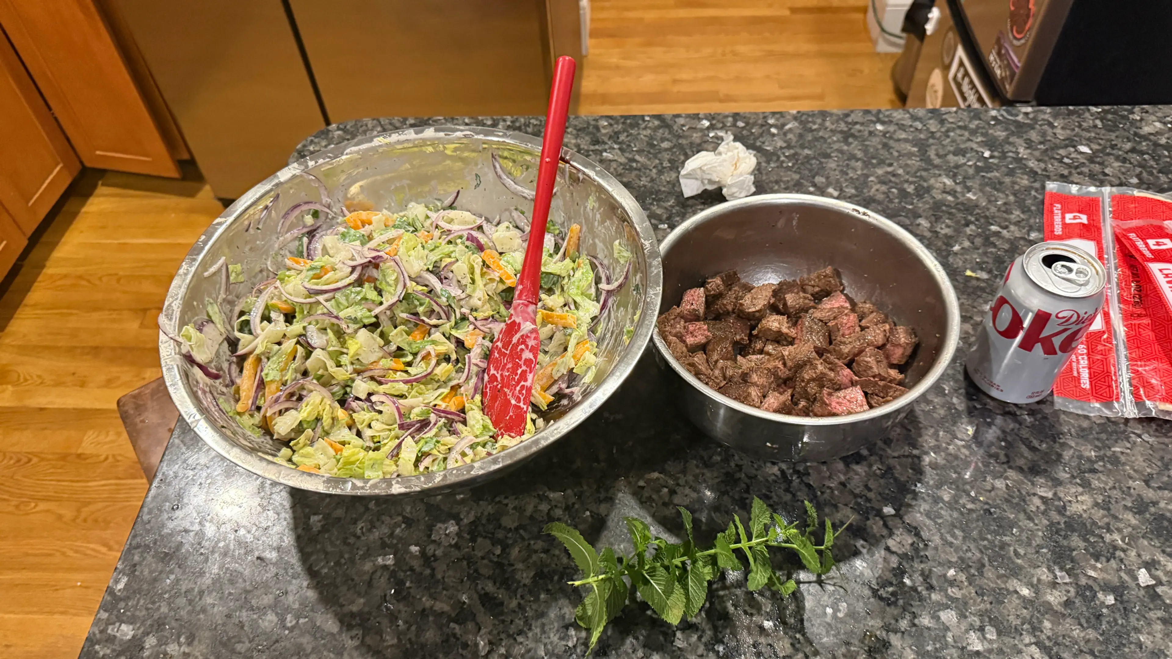 Greek Steak Wraps