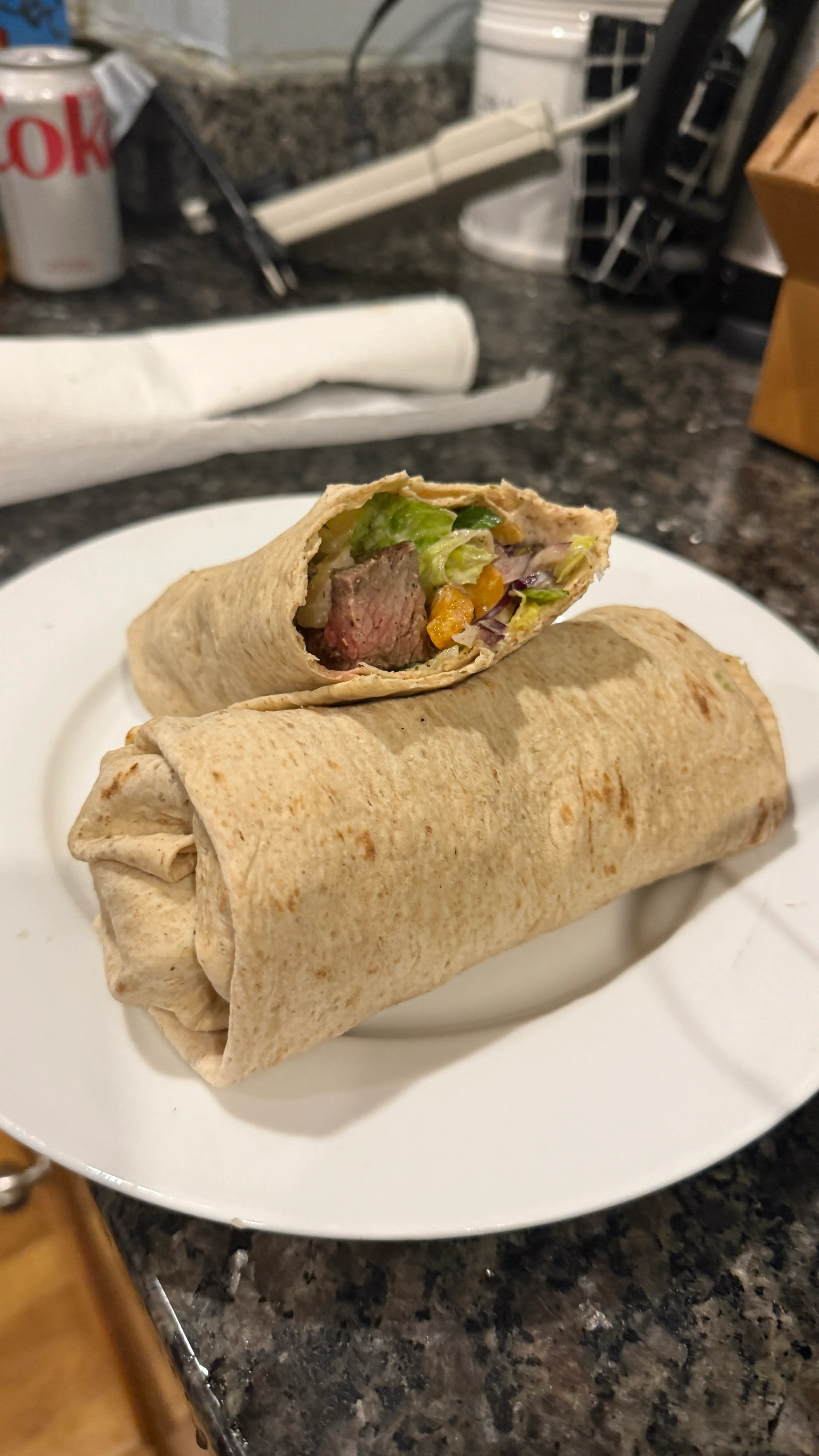 Greek Steak Wraps