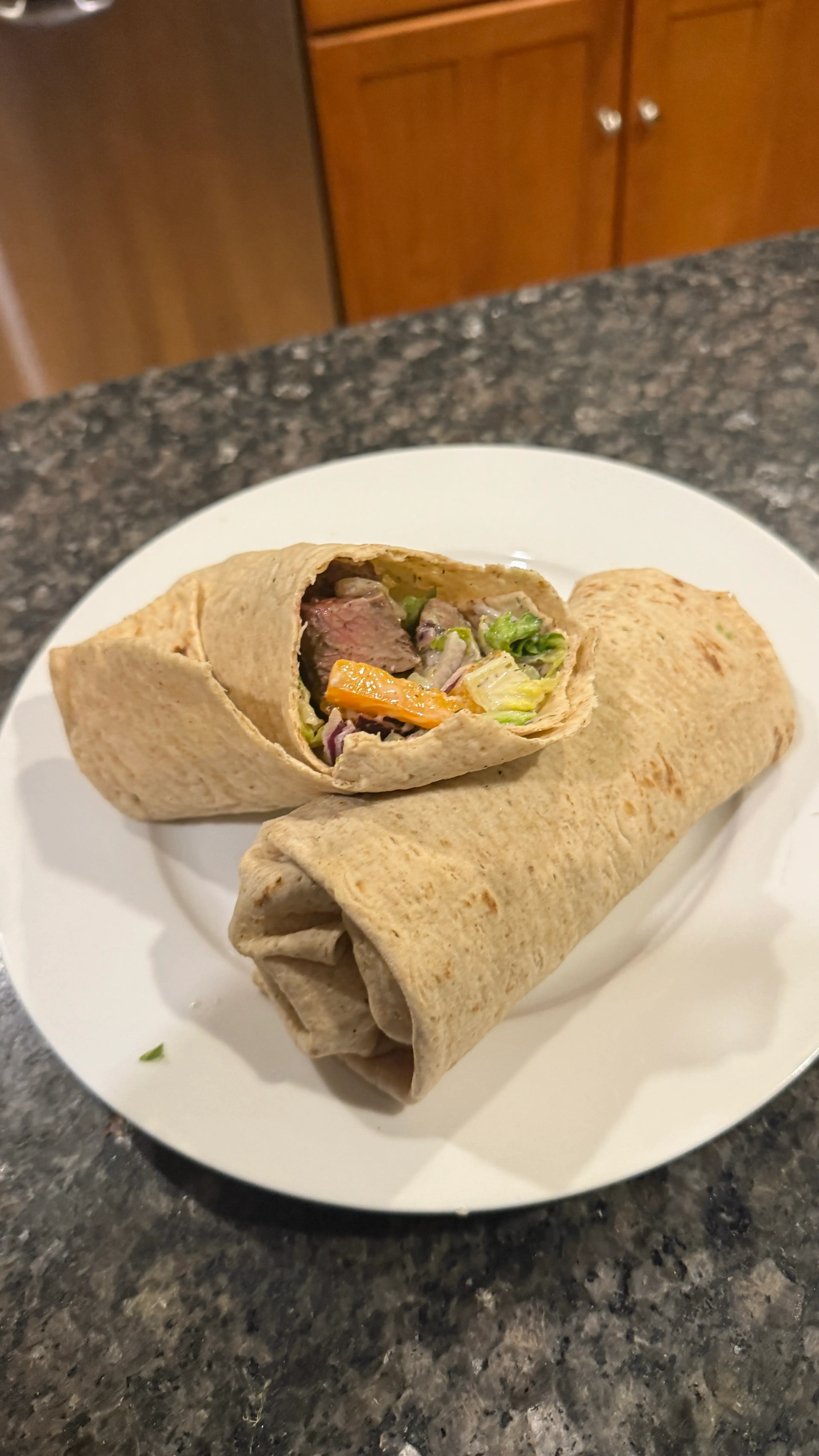 Greek Steak Wraps