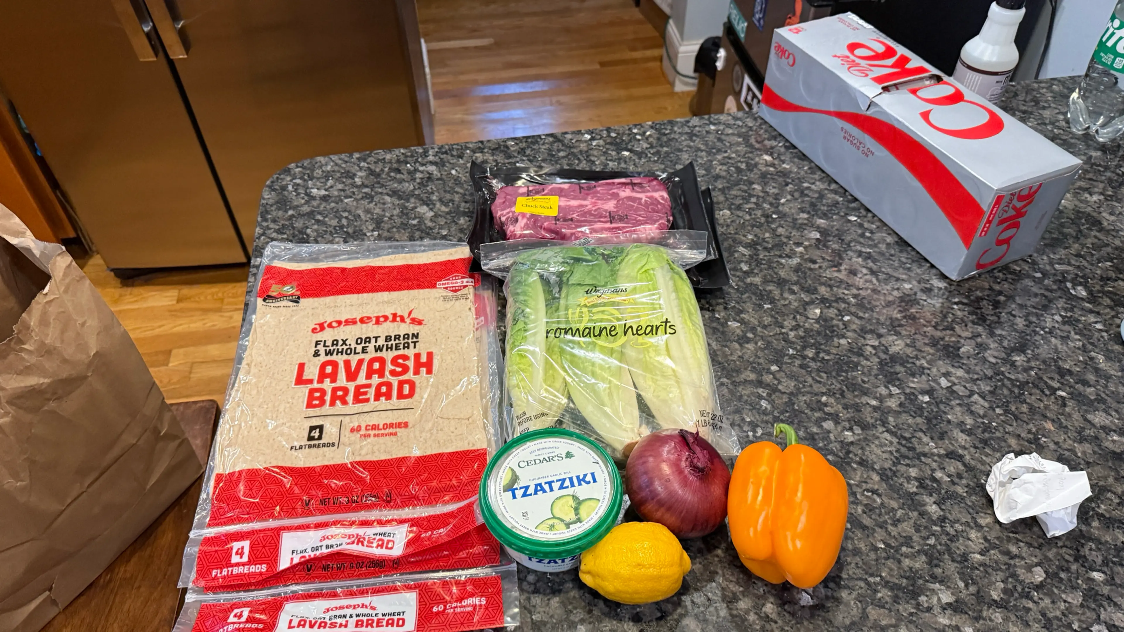 Greek Steak Wraps