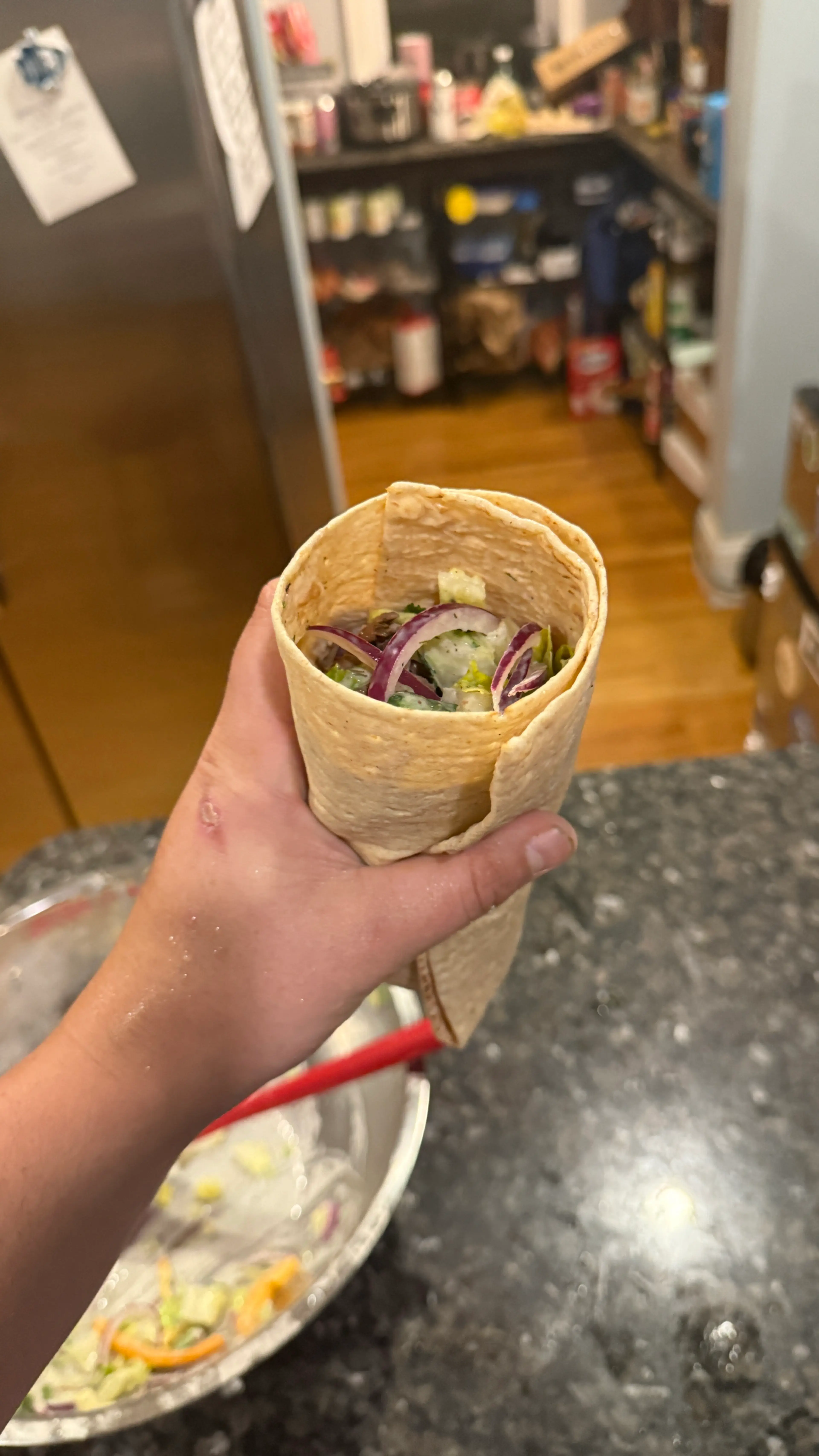 Greek Steak Wraps