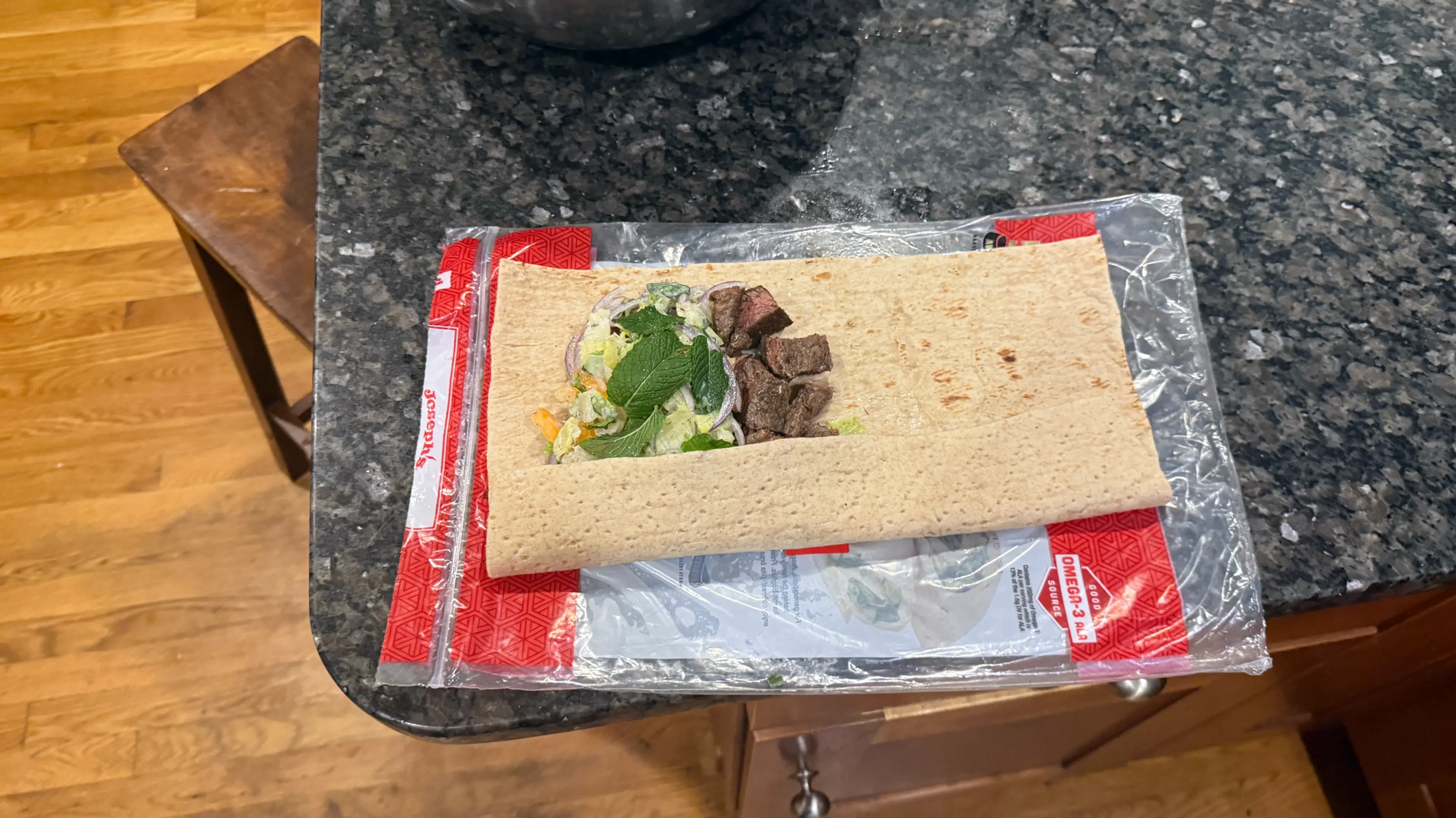 Greek Steak Wraps