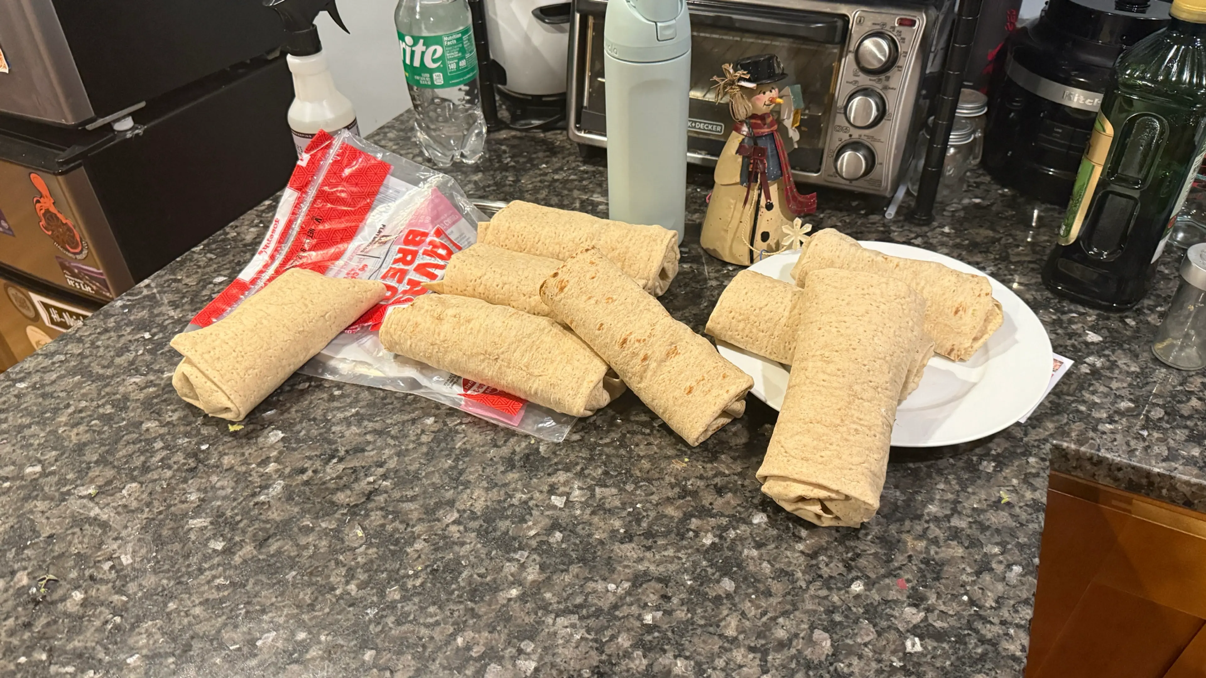 Greek Steak Wraps