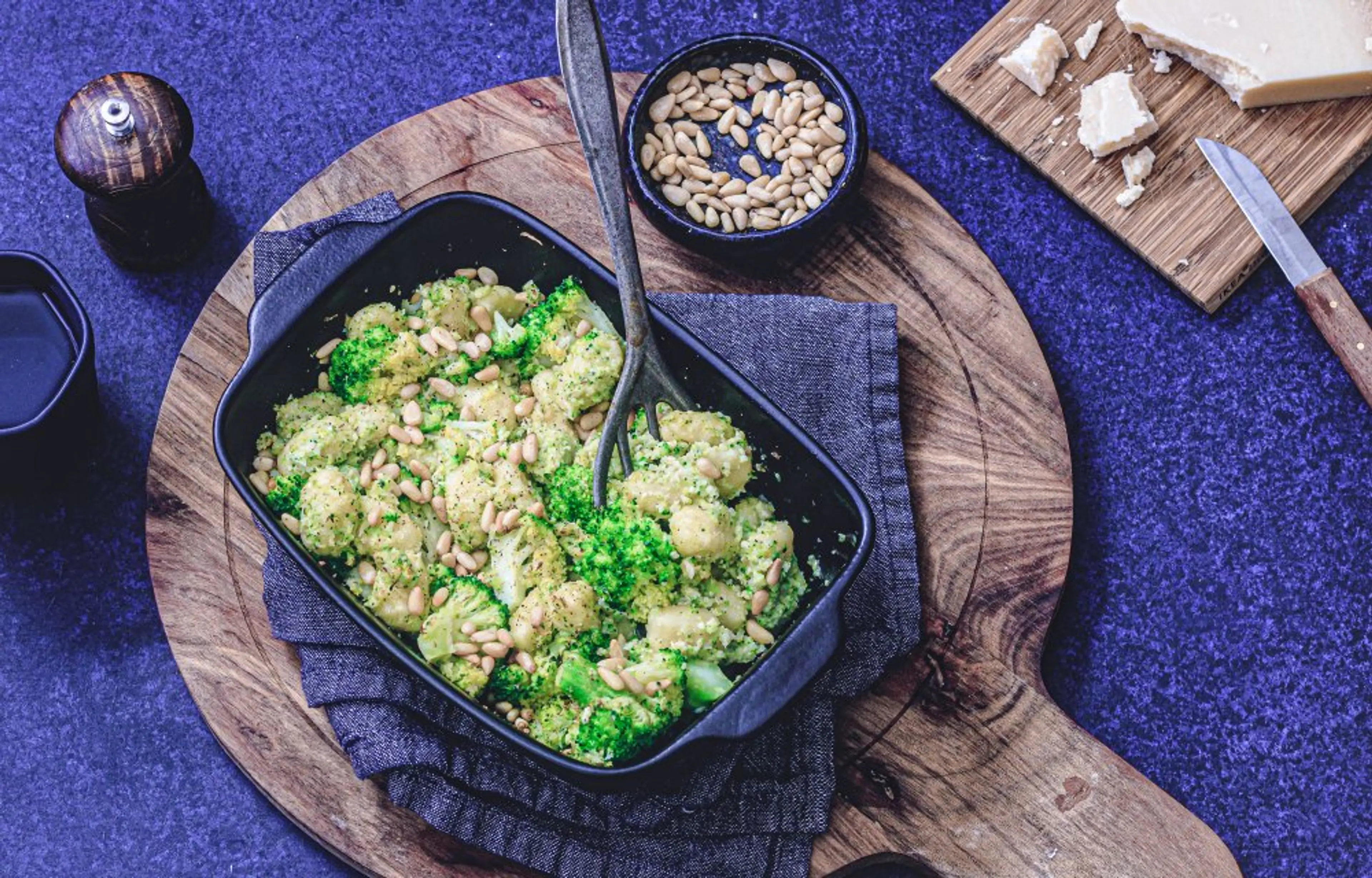 Gnocchi met pesto van broccoli in 15 minuten