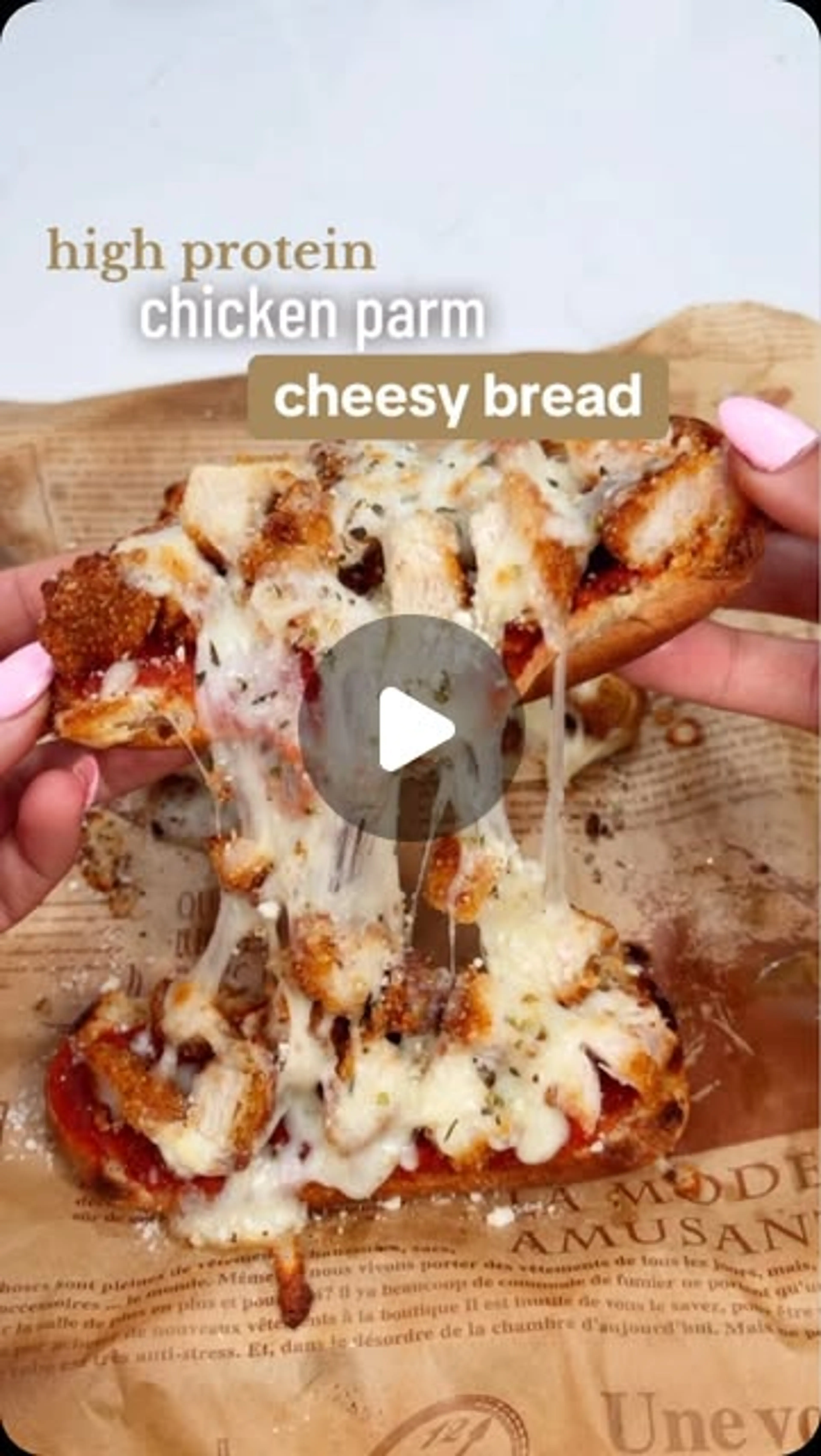 55 Grams of Protein for This Quick + Easy Cheese Bread