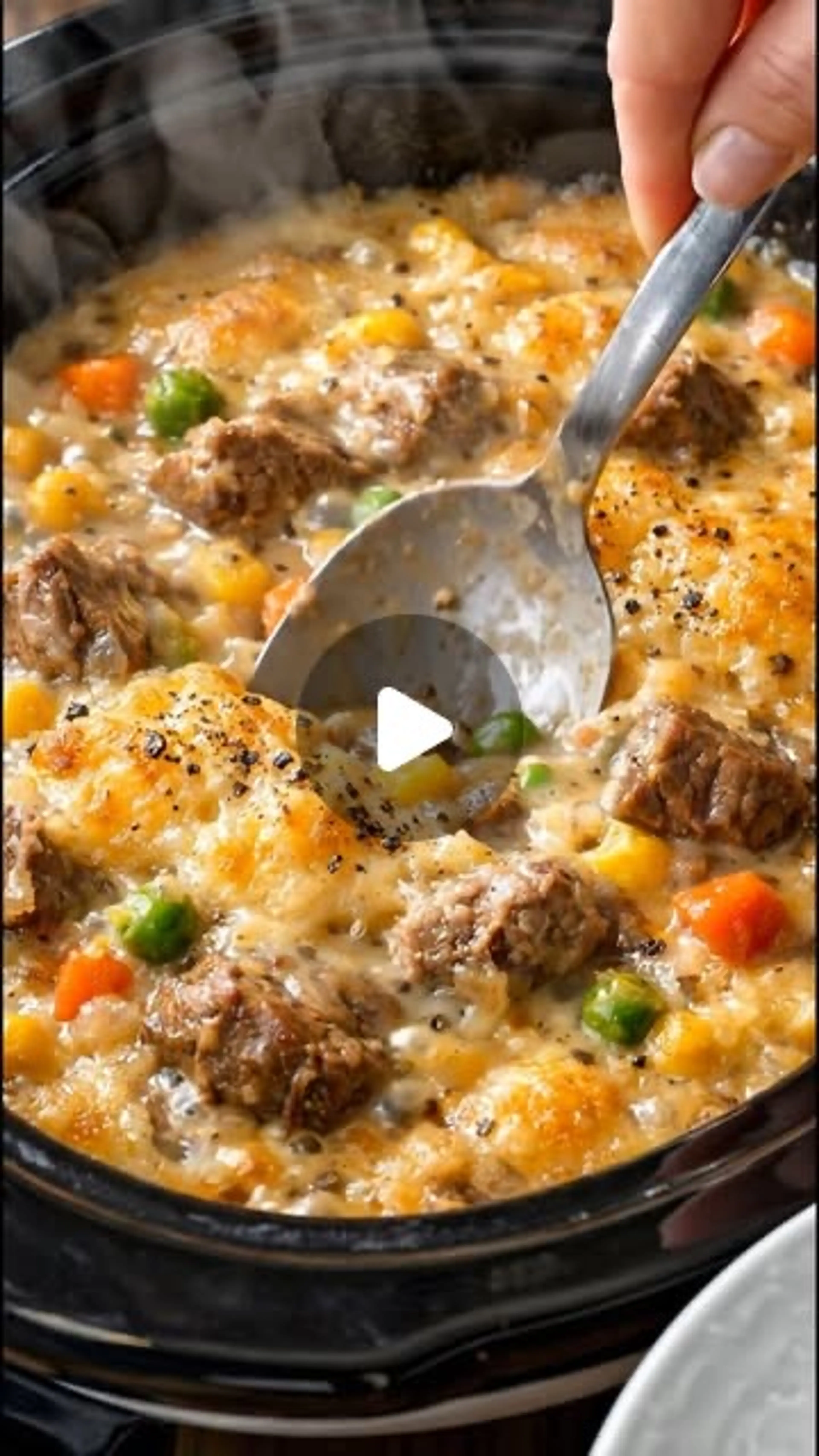 Hearty Beef & Cheddar Comfort Bake