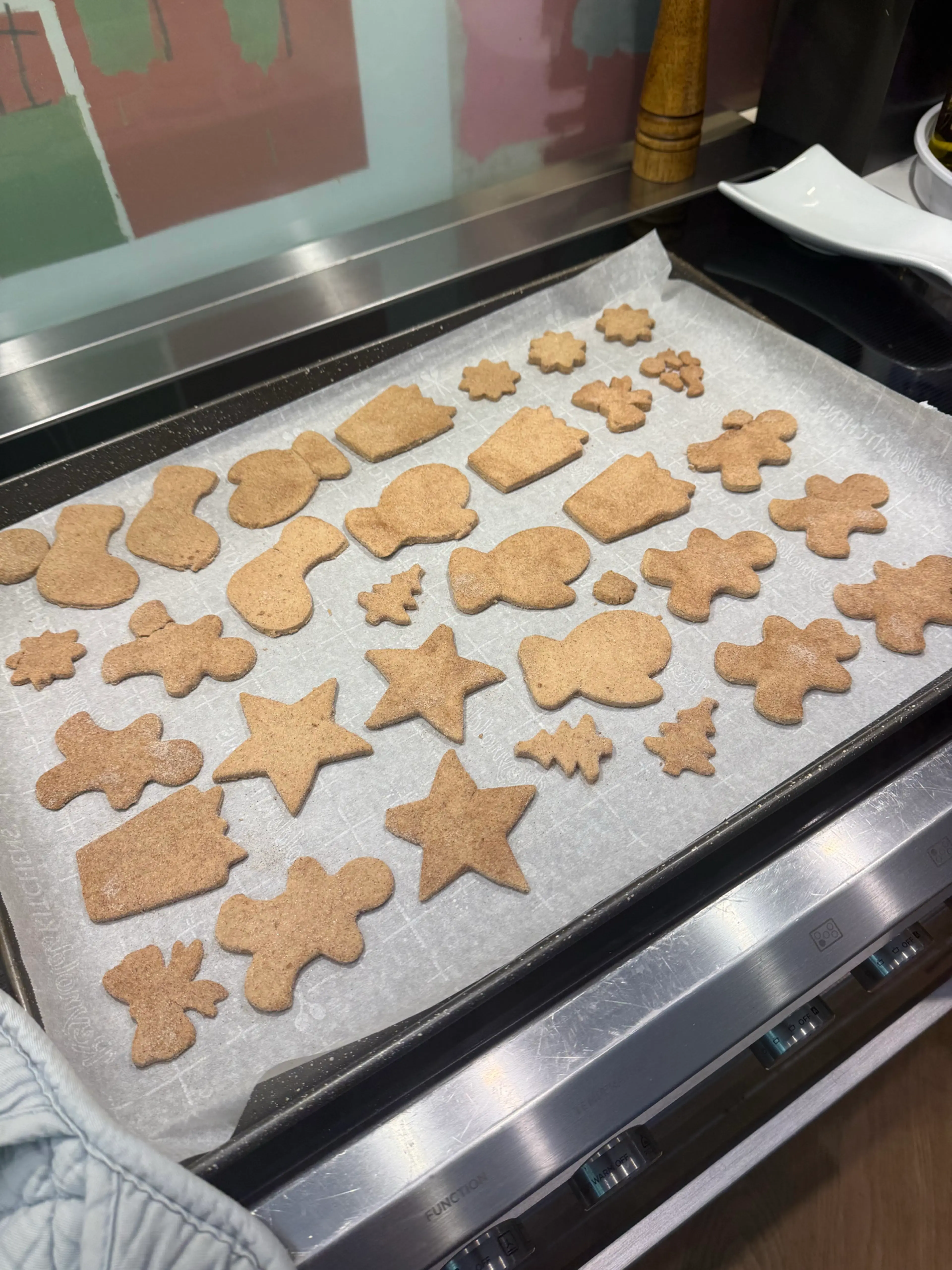 Cinnamon Shortbread Sugar Cookies