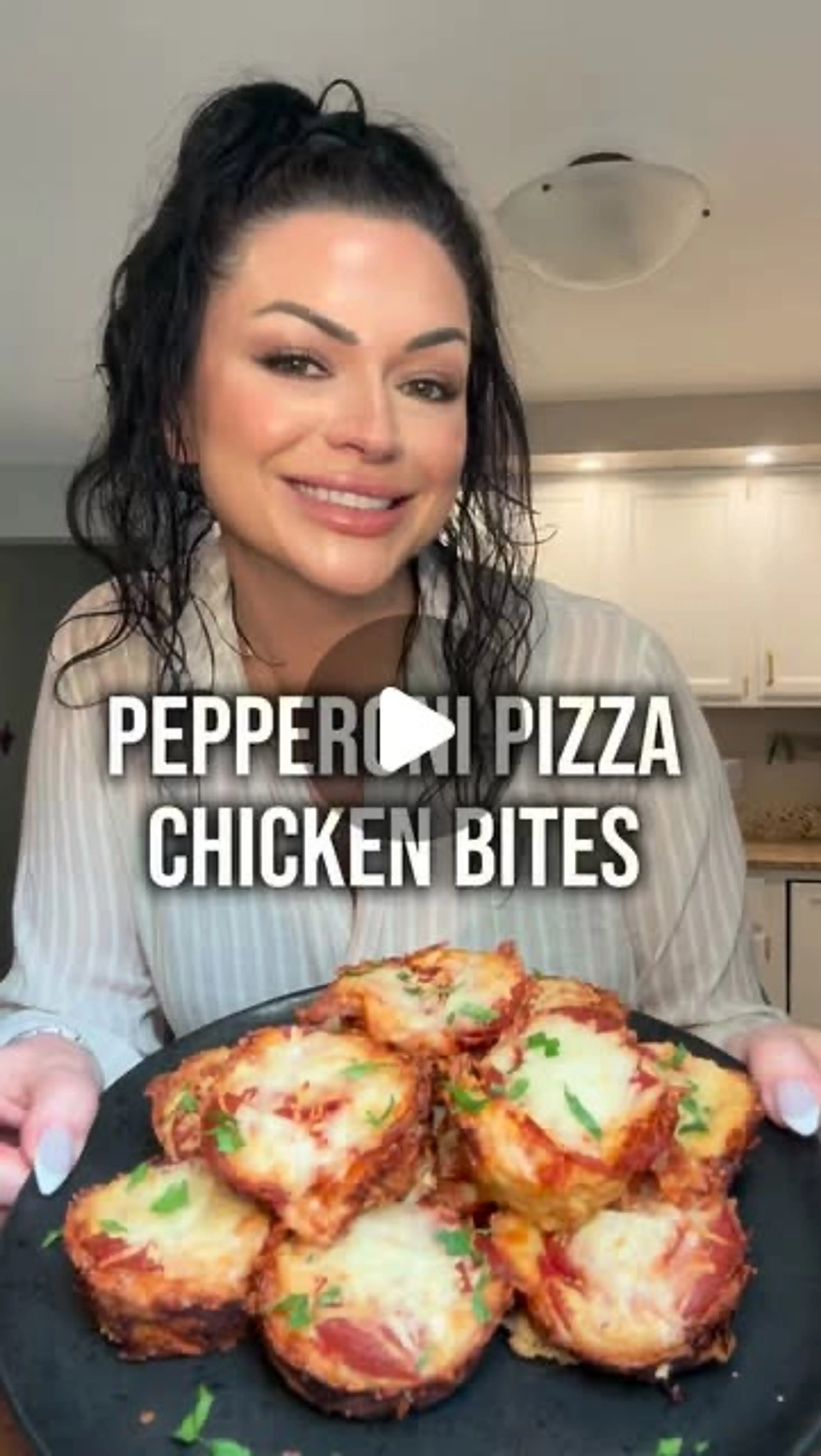 Pepperoni Pizza Chicken Bites