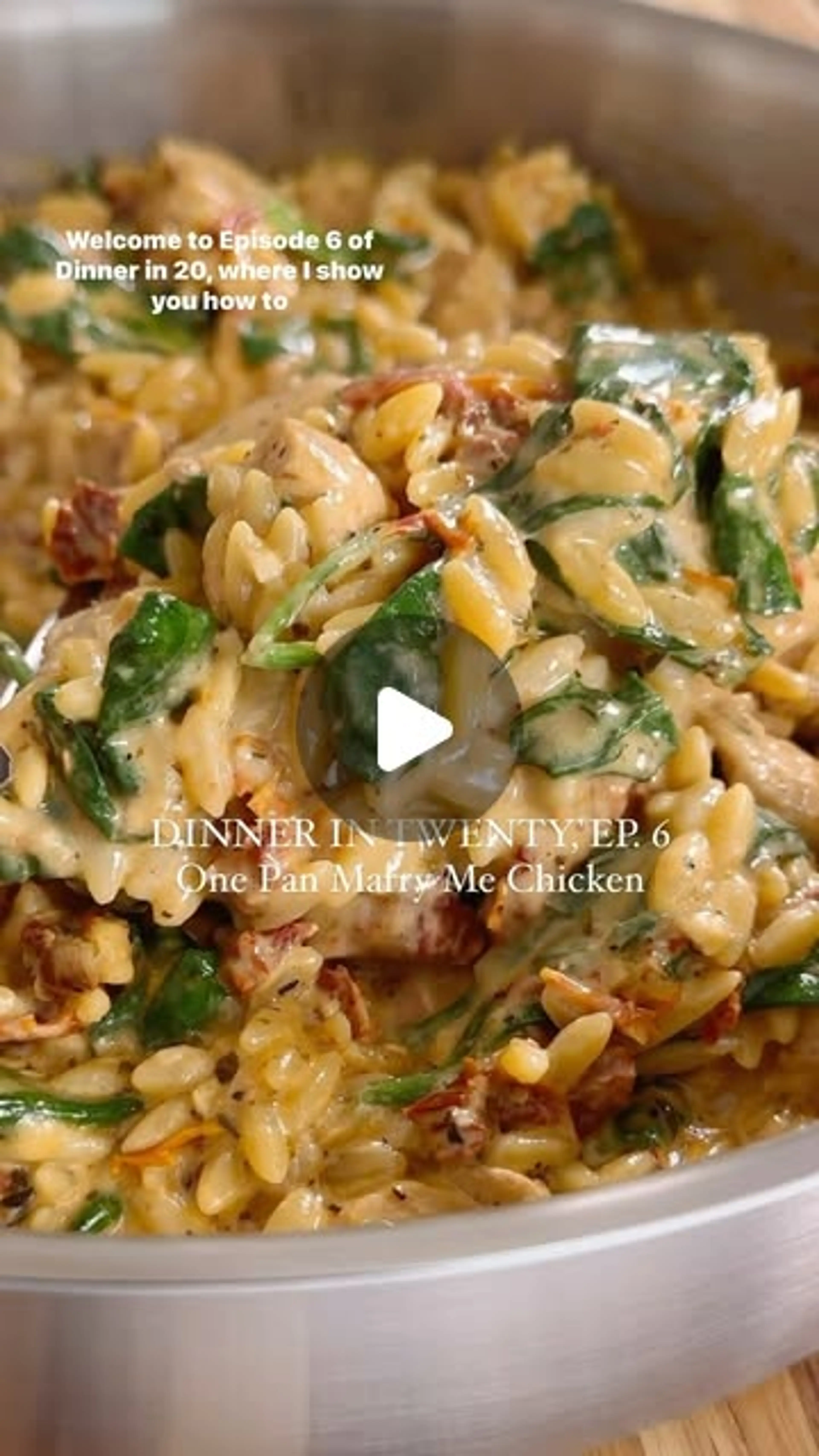 'Marry Me' Chicken Orzo
