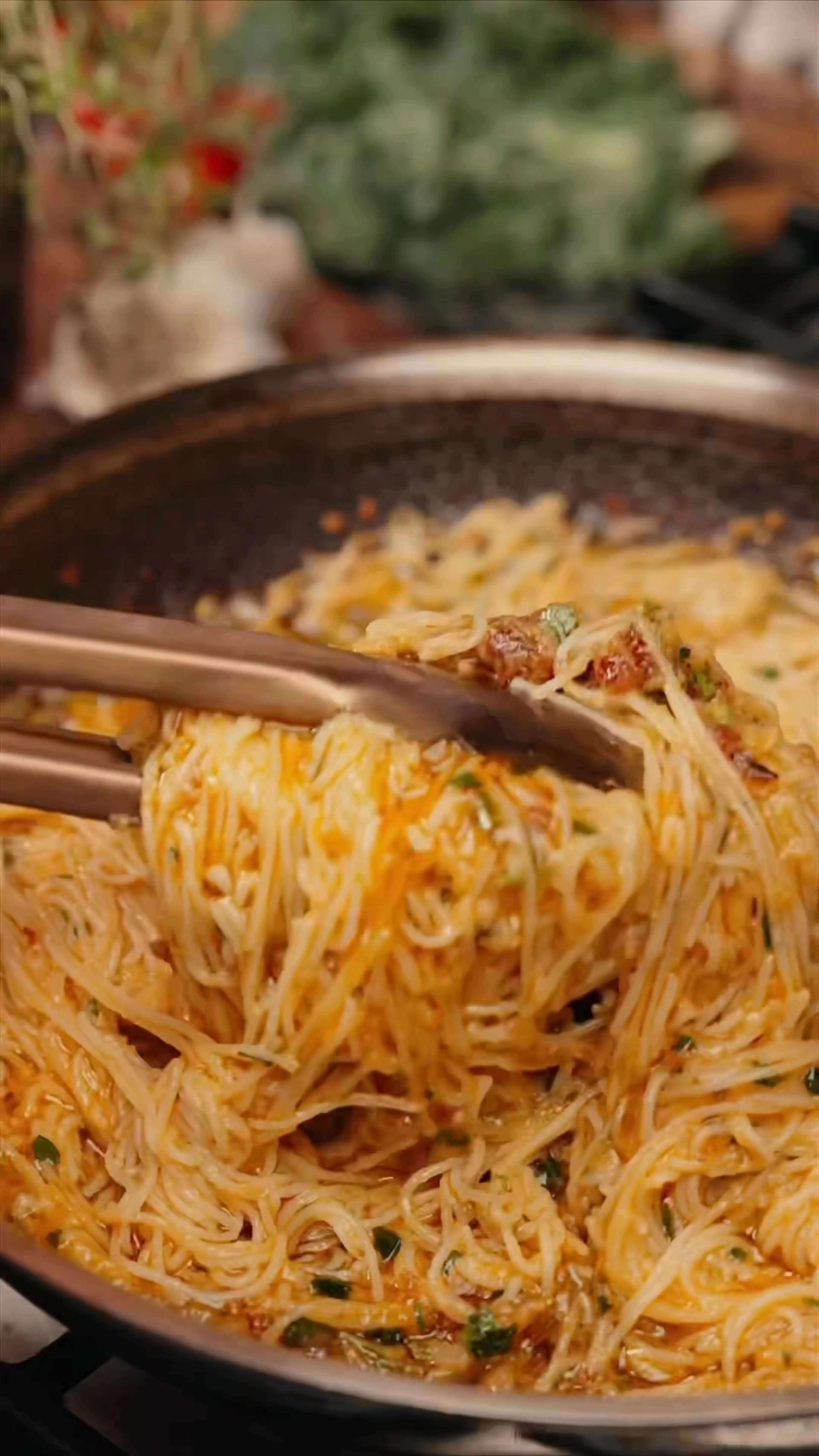 Roasted Confit Garlic Butter Pasta