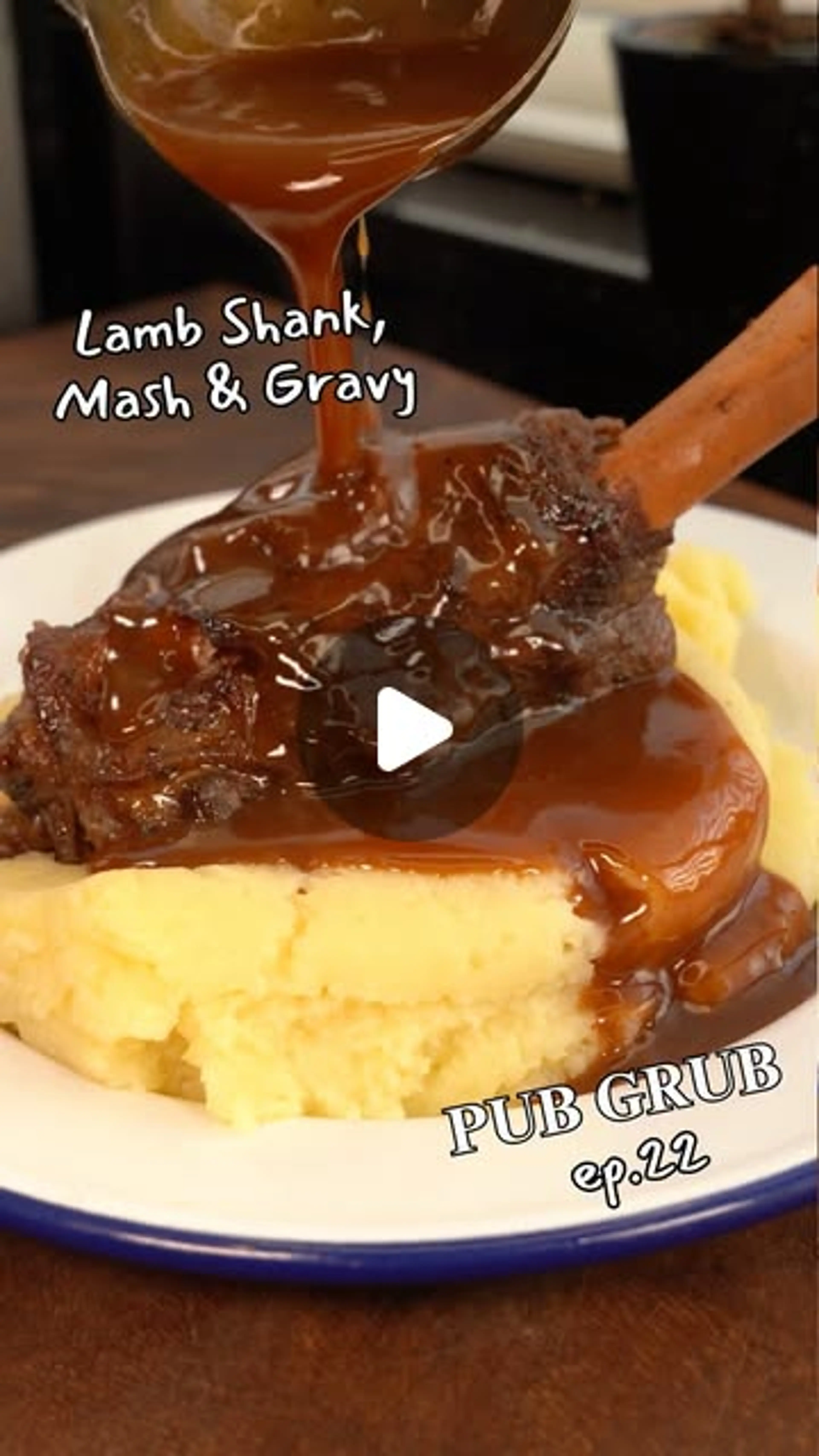 Lamb Shanks and Mash with Mint & Port Gravy – Pub Grub, Epis