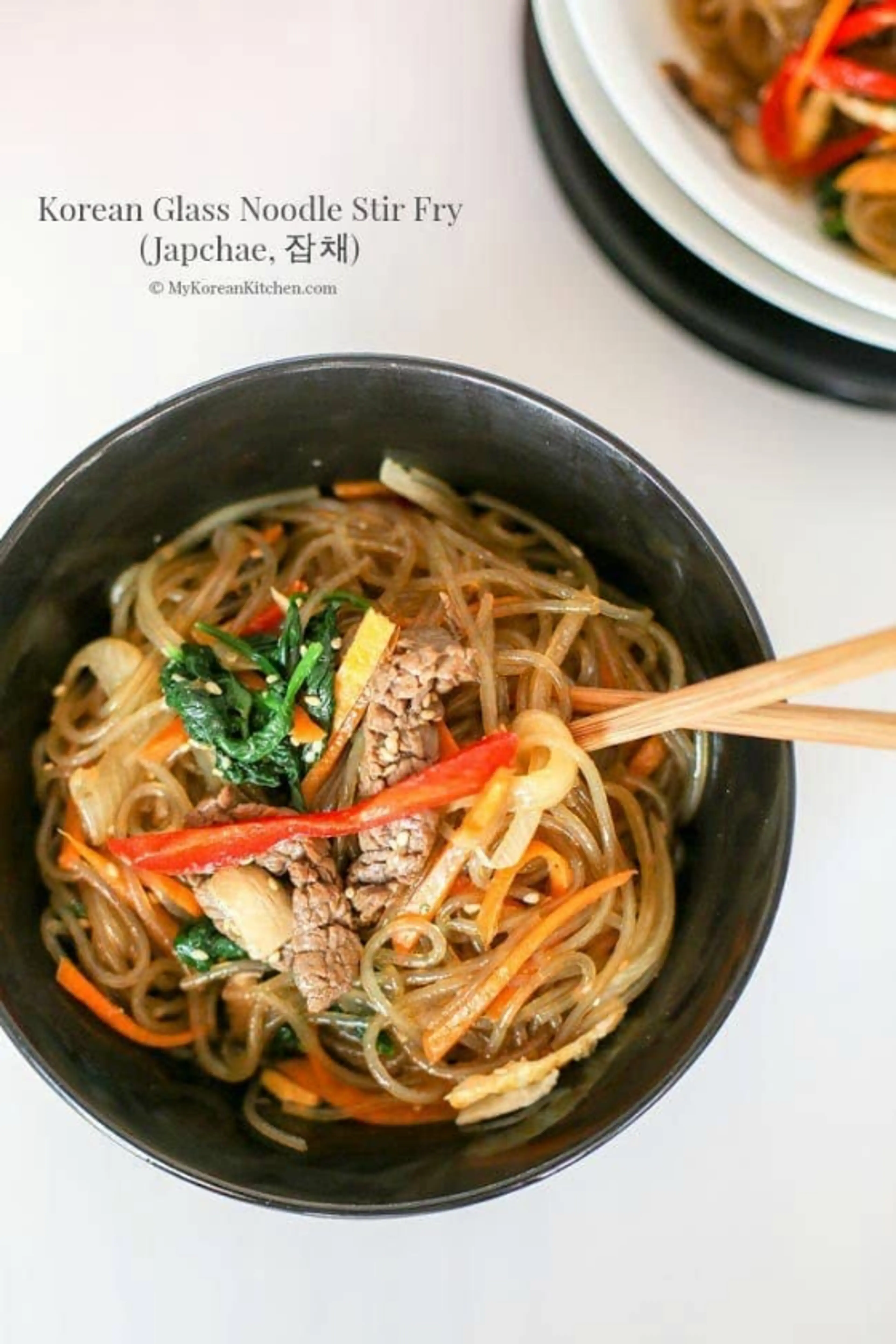 Authentic Japchae Recipe: Korean Glass Noodle Stir Fry