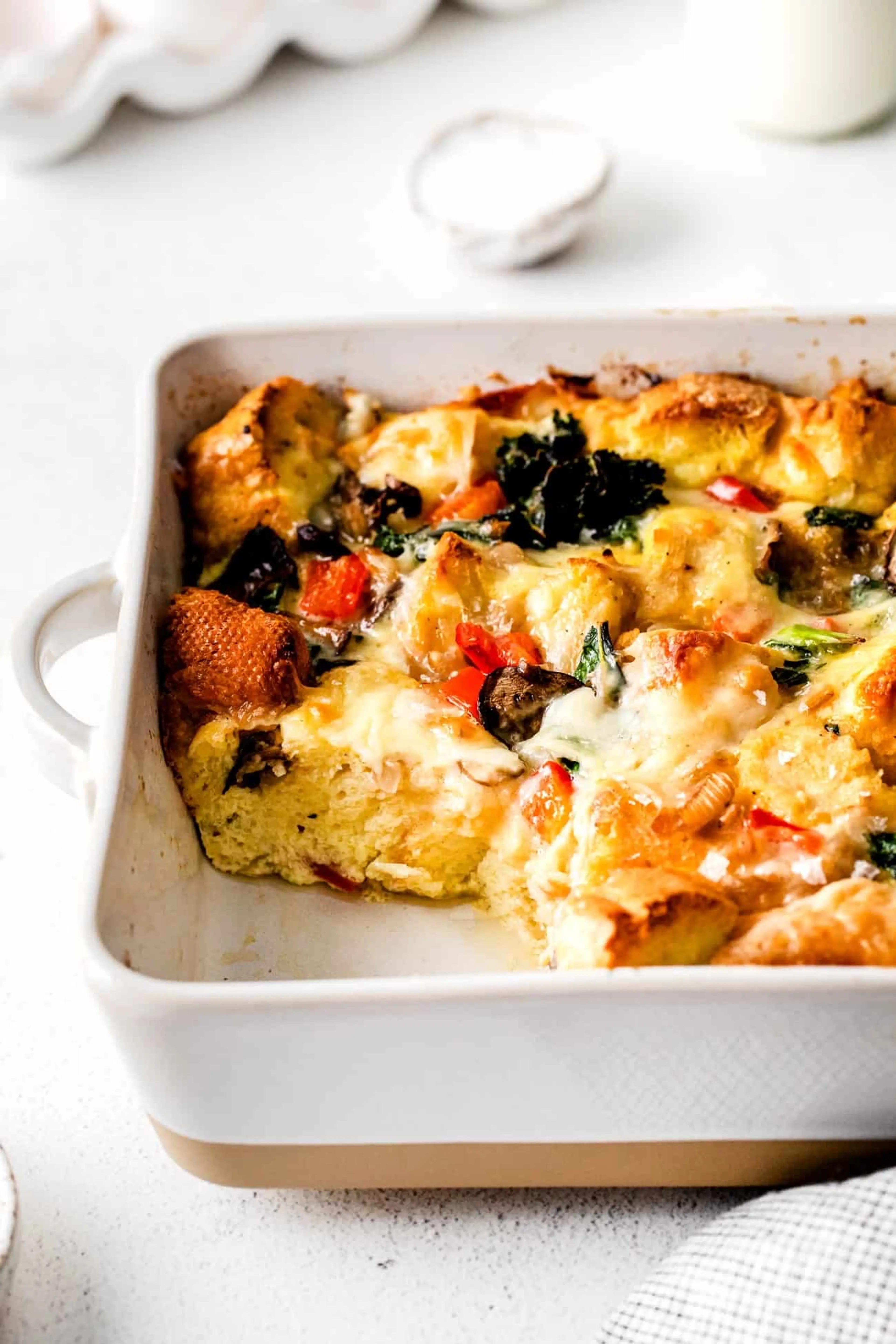 Vegetarian Breakfast Strata
