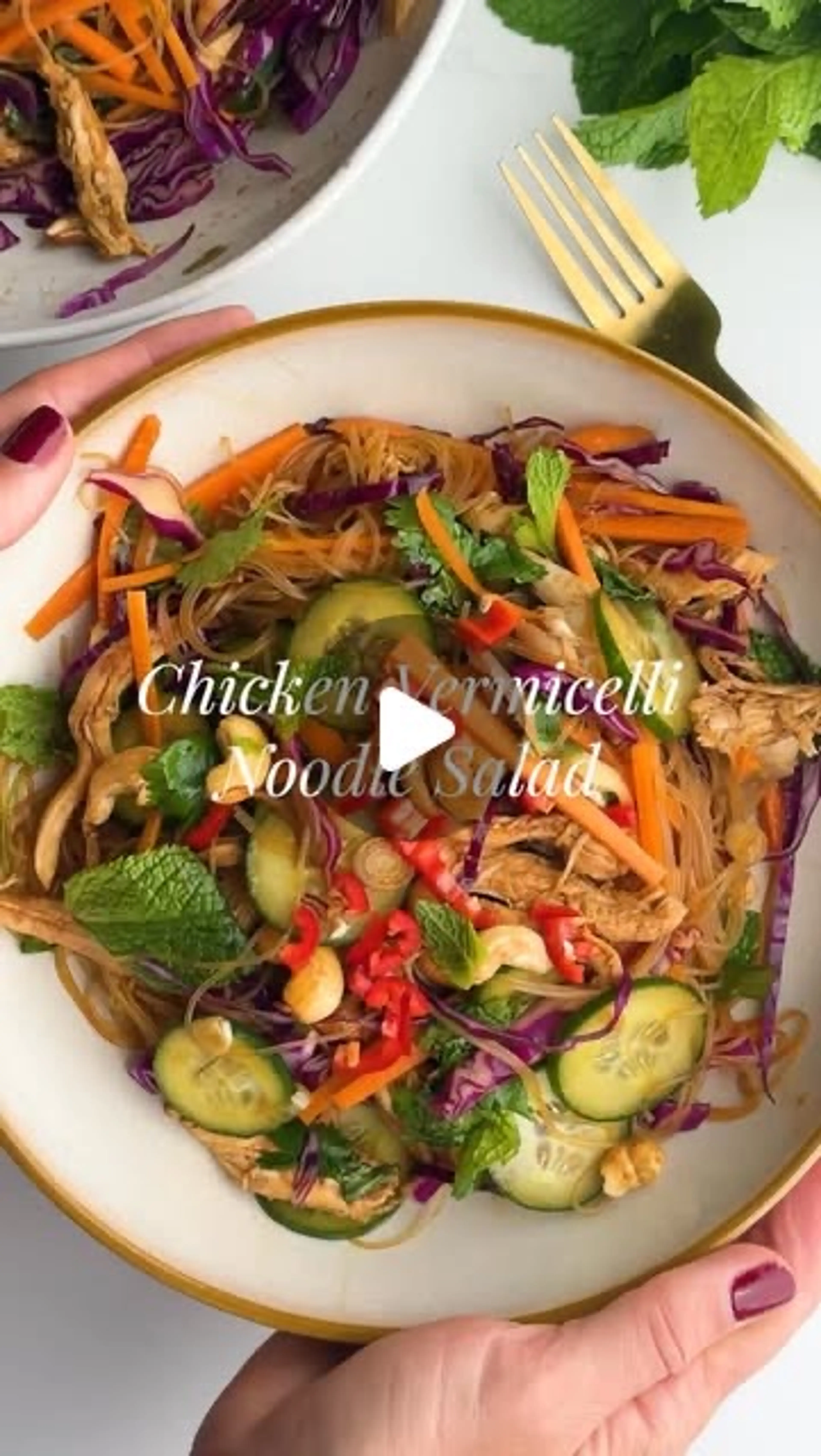 Chicken Vermicelli Noodle Salad