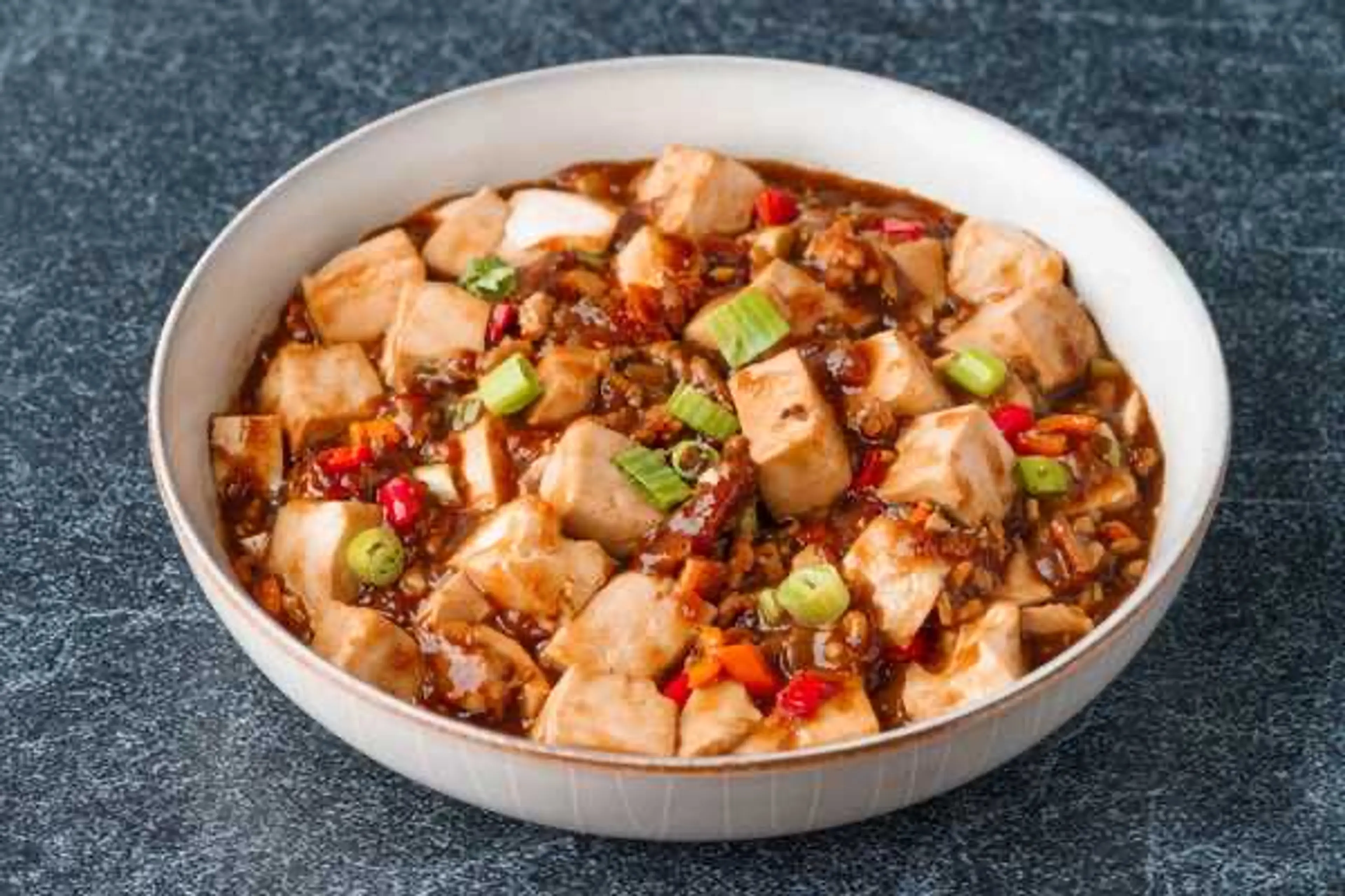 Mapo Tofu with Pork (麻婆豆腐)