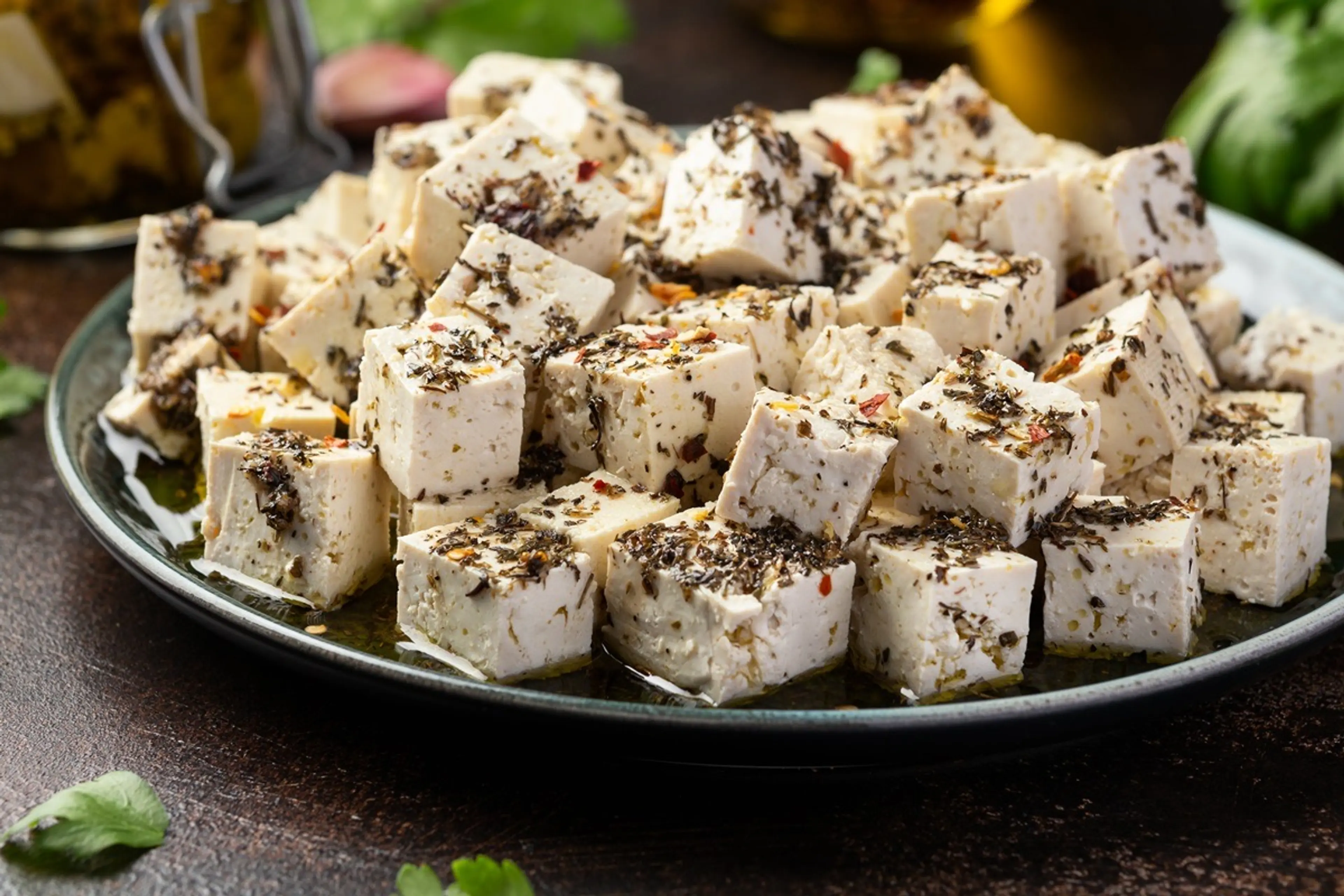 Dairy-Free Feta Cheese Alternative