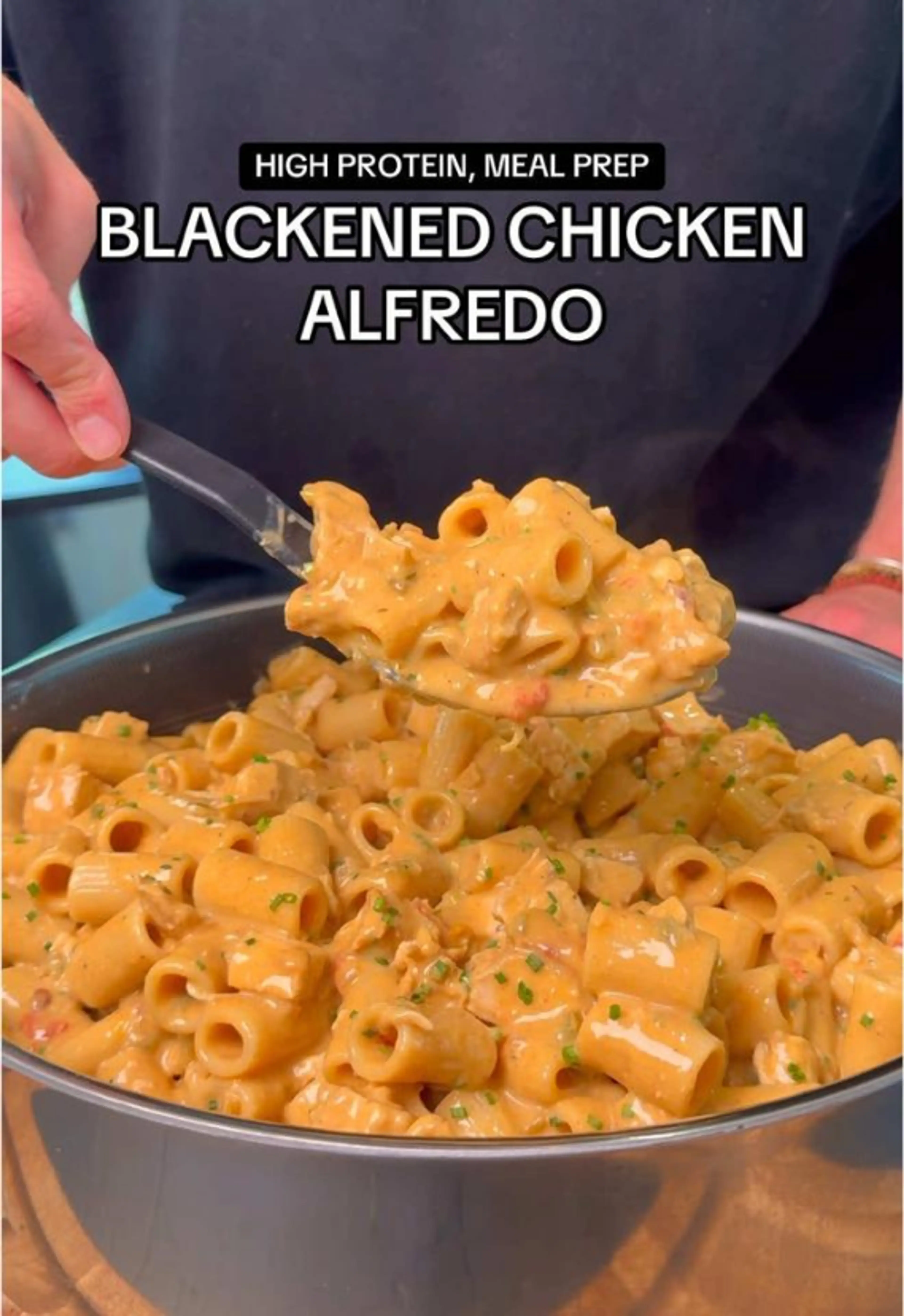 Blackened Chicken Alfredo (one Pan