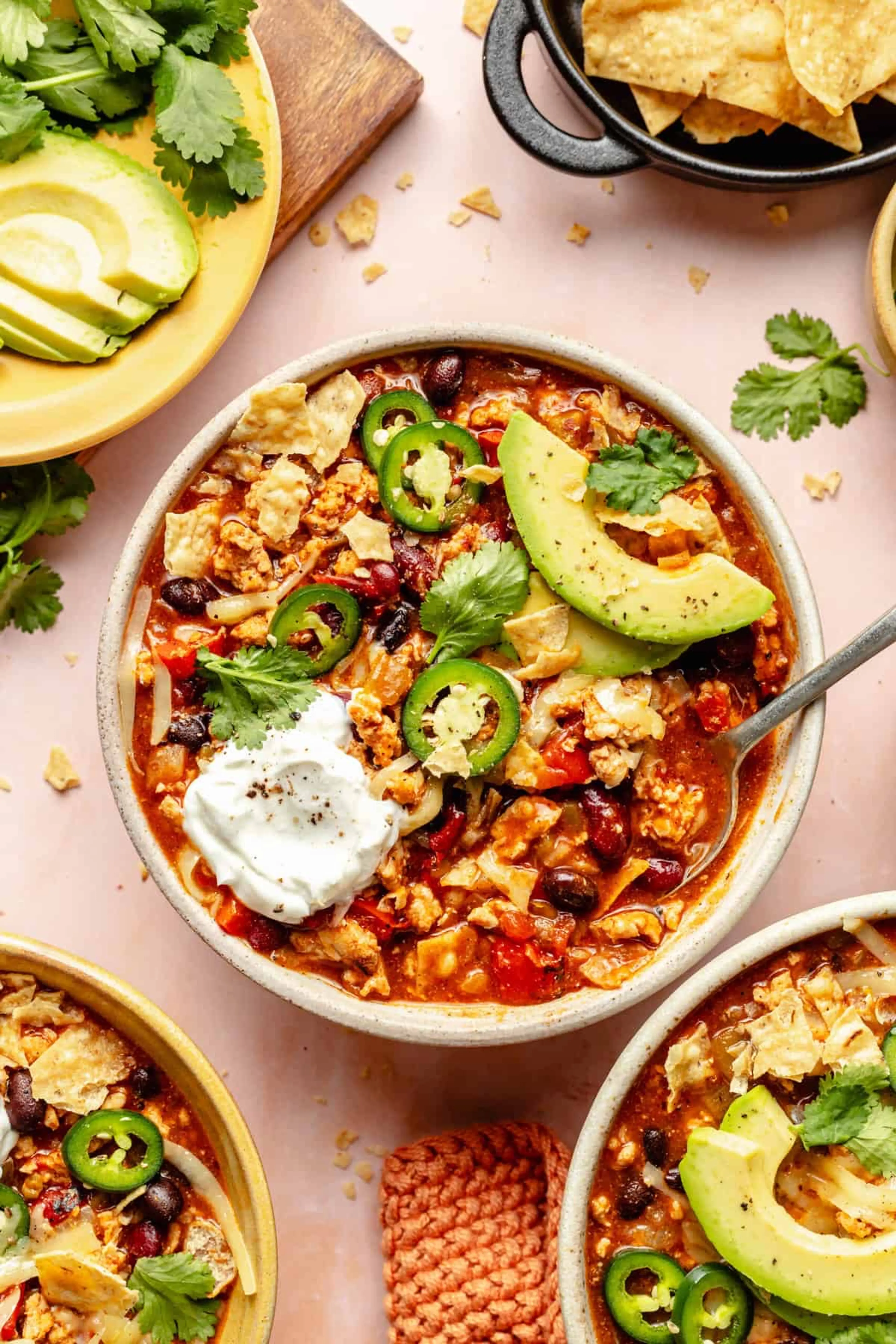 Chicken Enchilada Chili