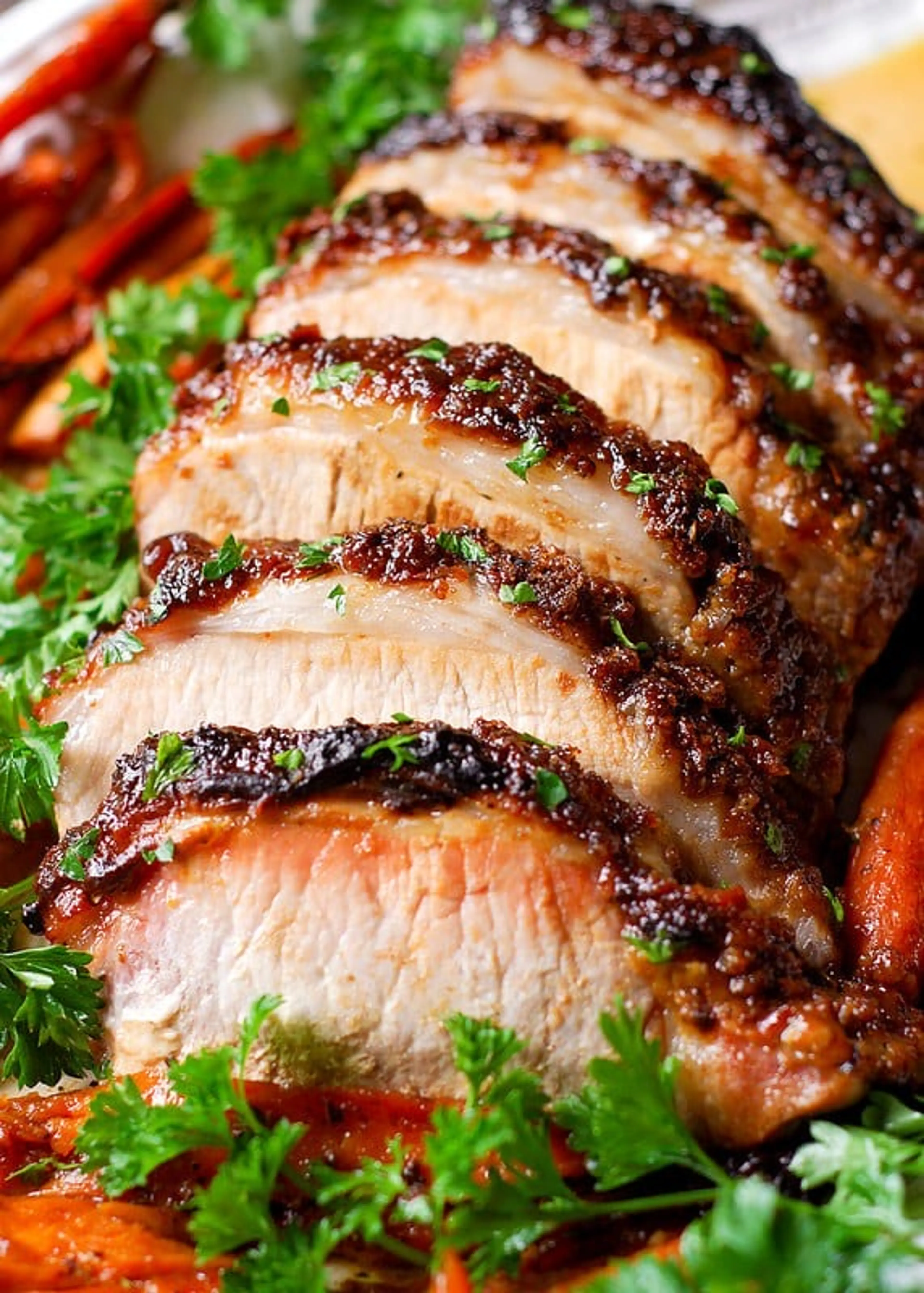 Brown Sugar Roasted Pork Loin