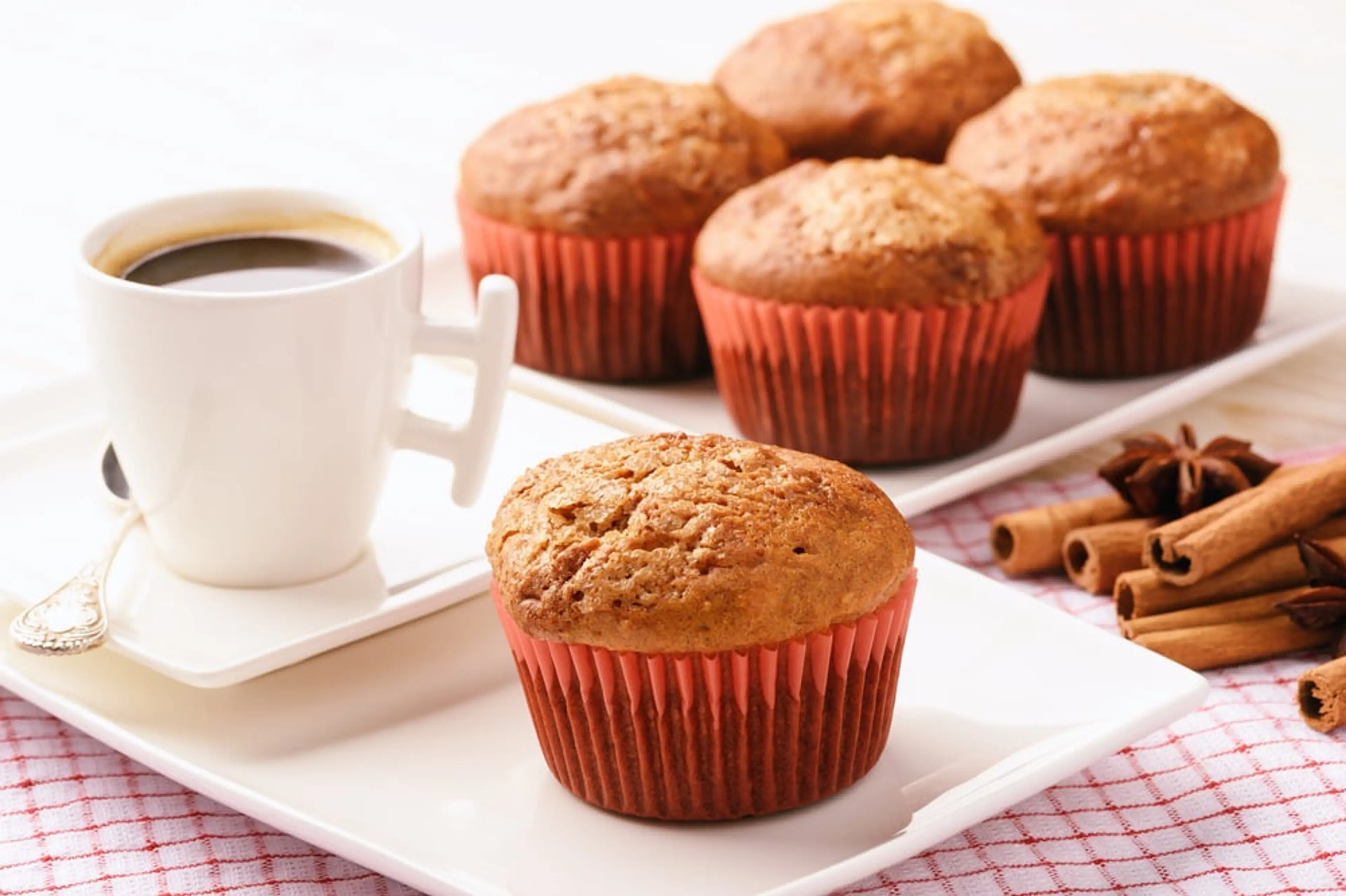 Ginger-Spiced Pumpkin Muffins