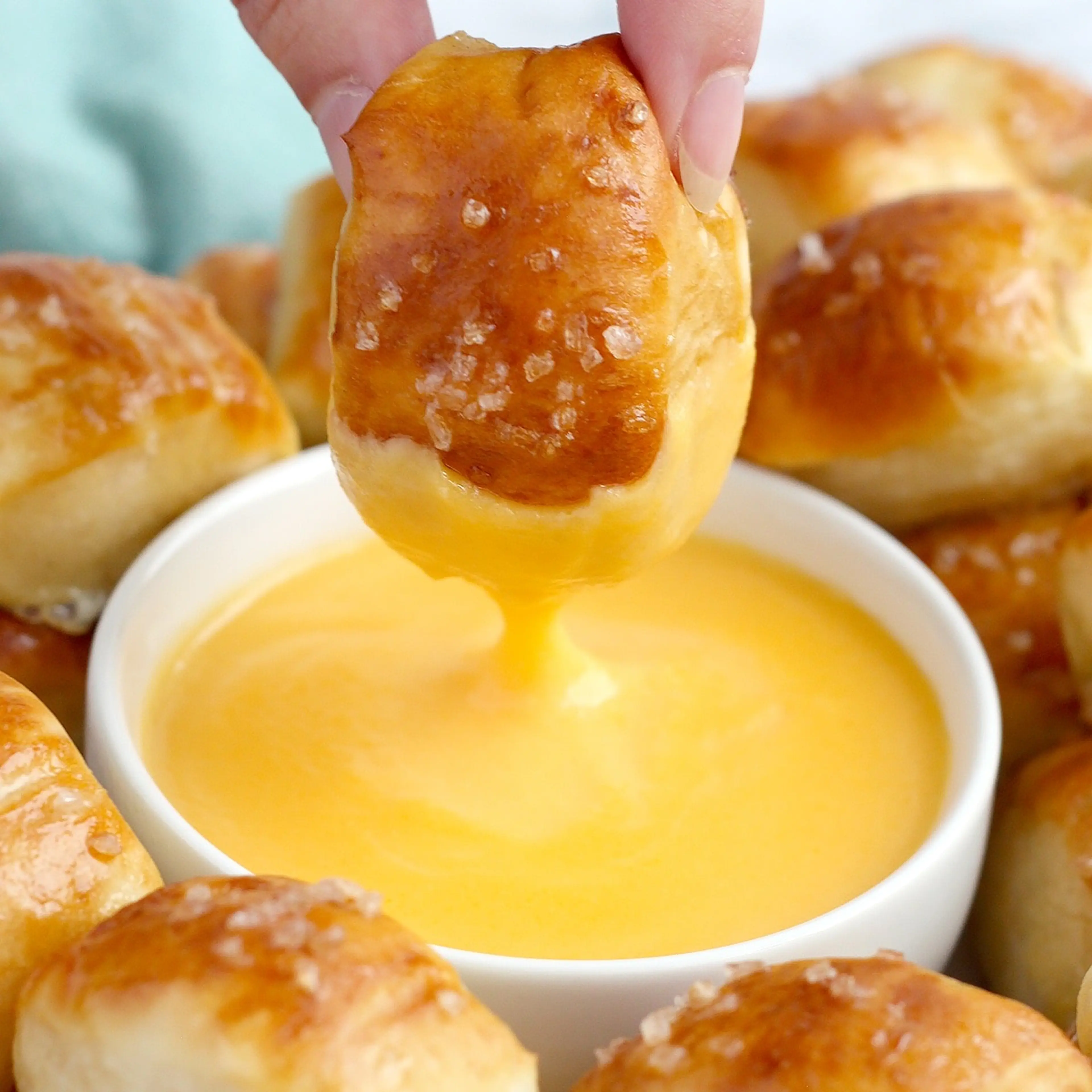 Soft Pretzel Bites Recipe