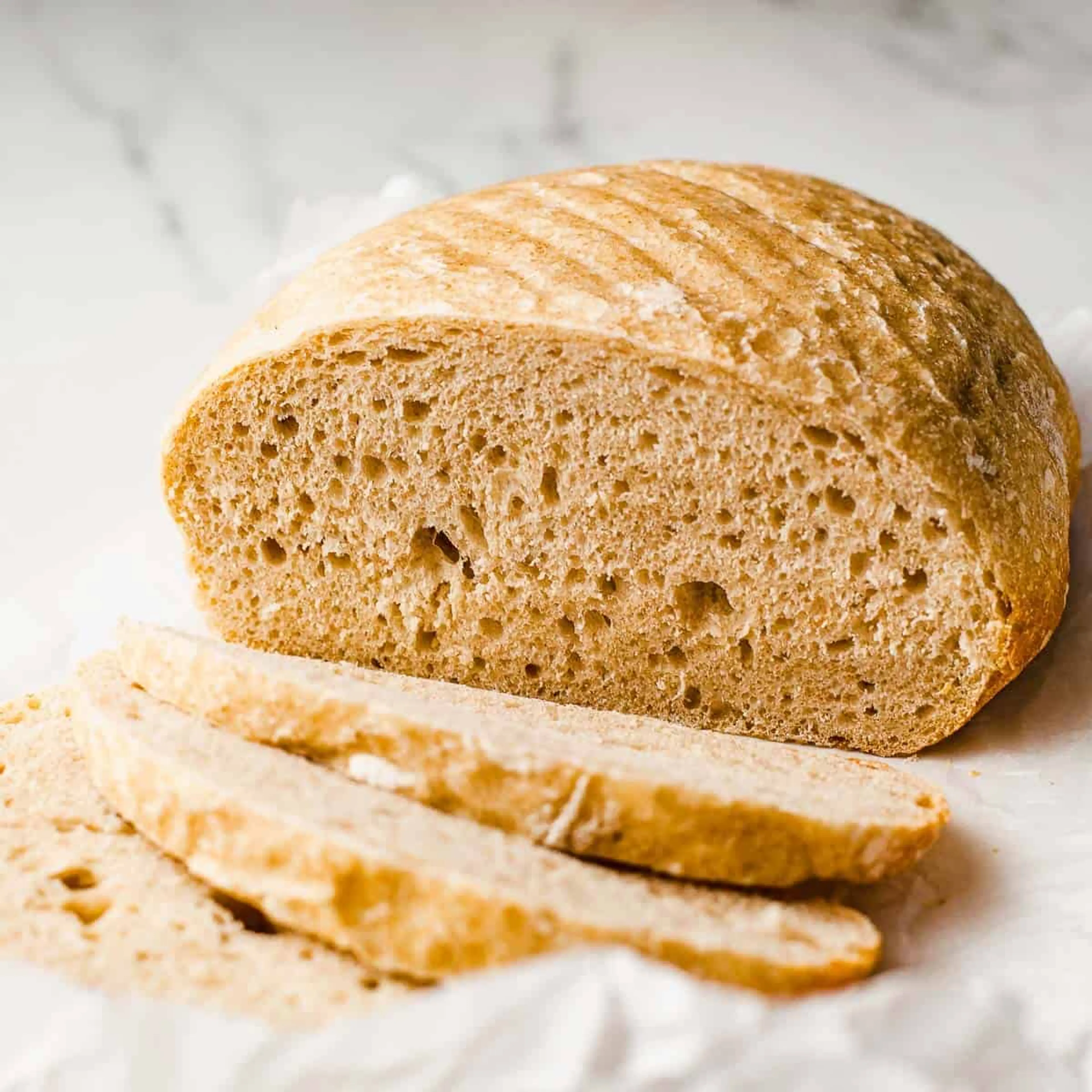 Slow Cooker Sourdough Bread