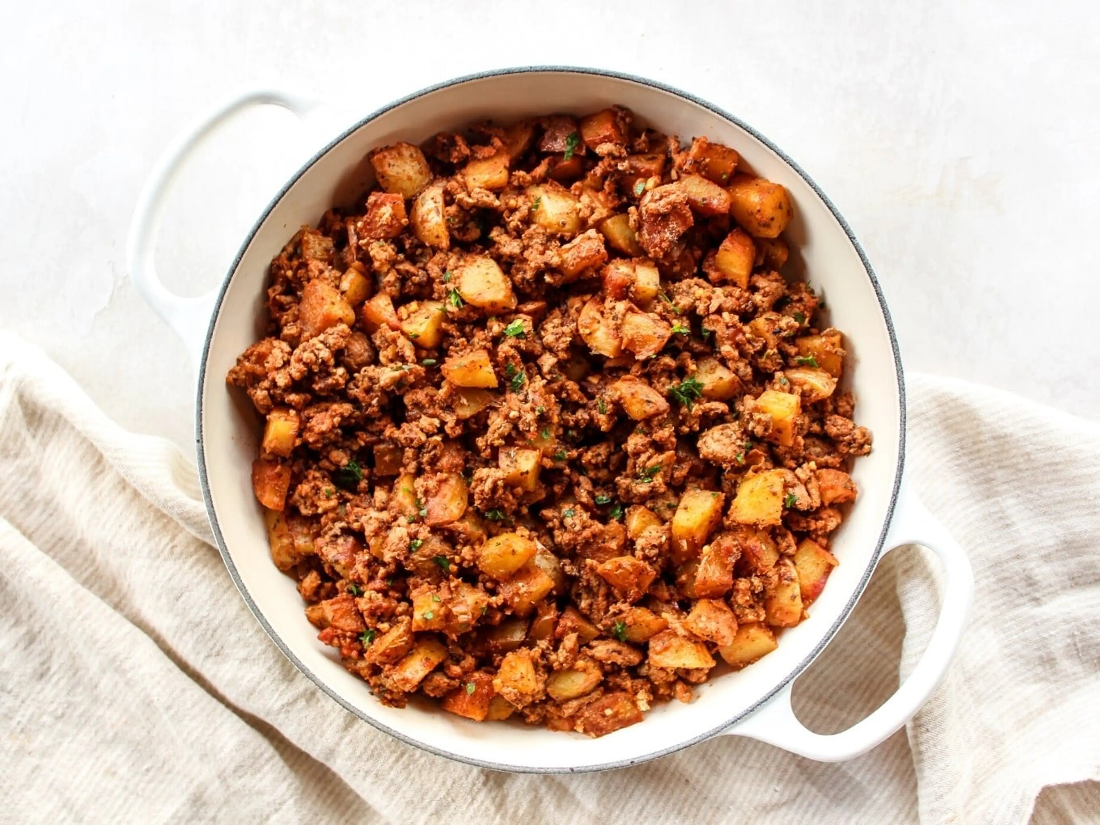 Ground Turkey & Potato Skillet