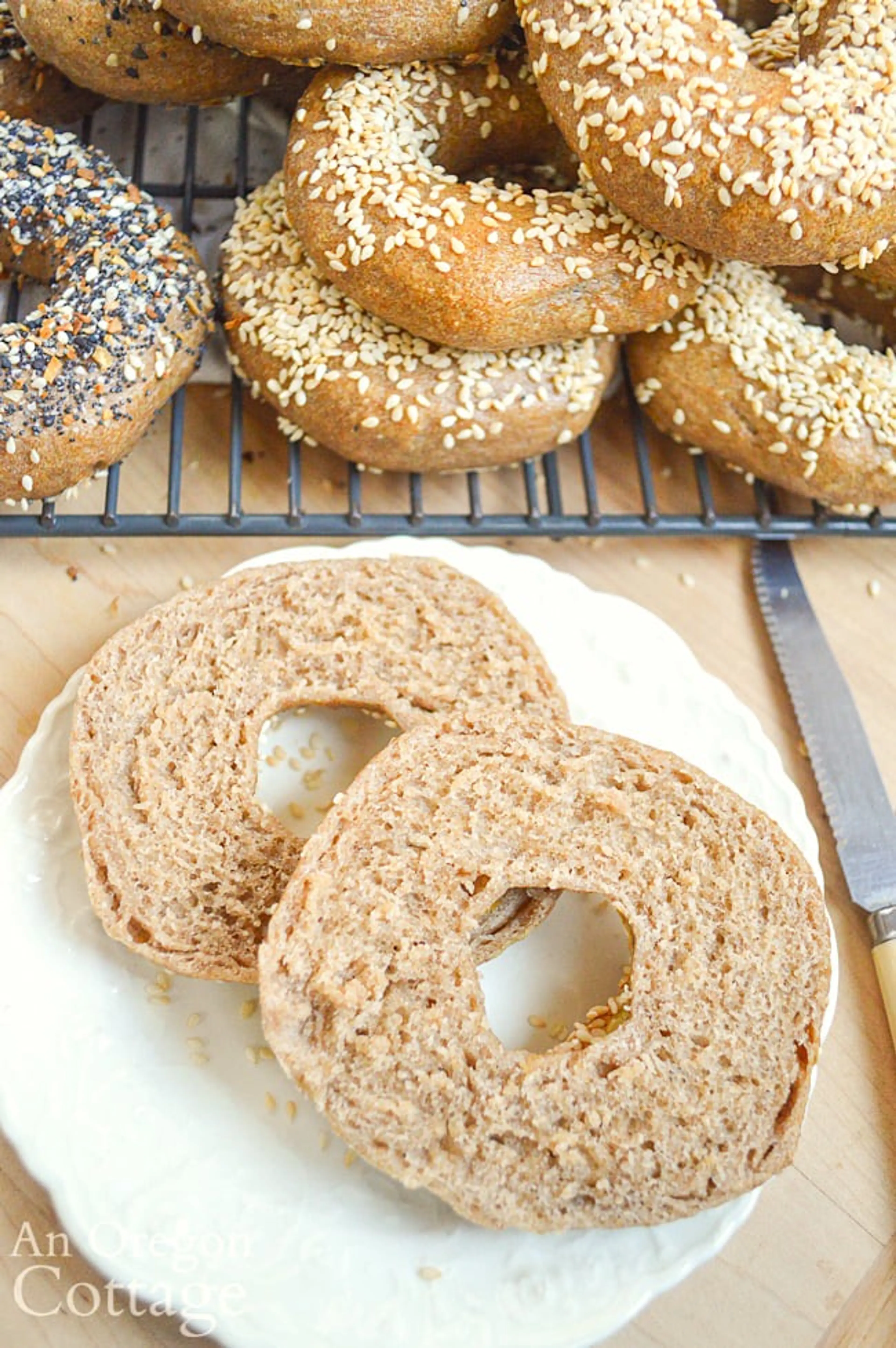 Easy Sourdough Bagels