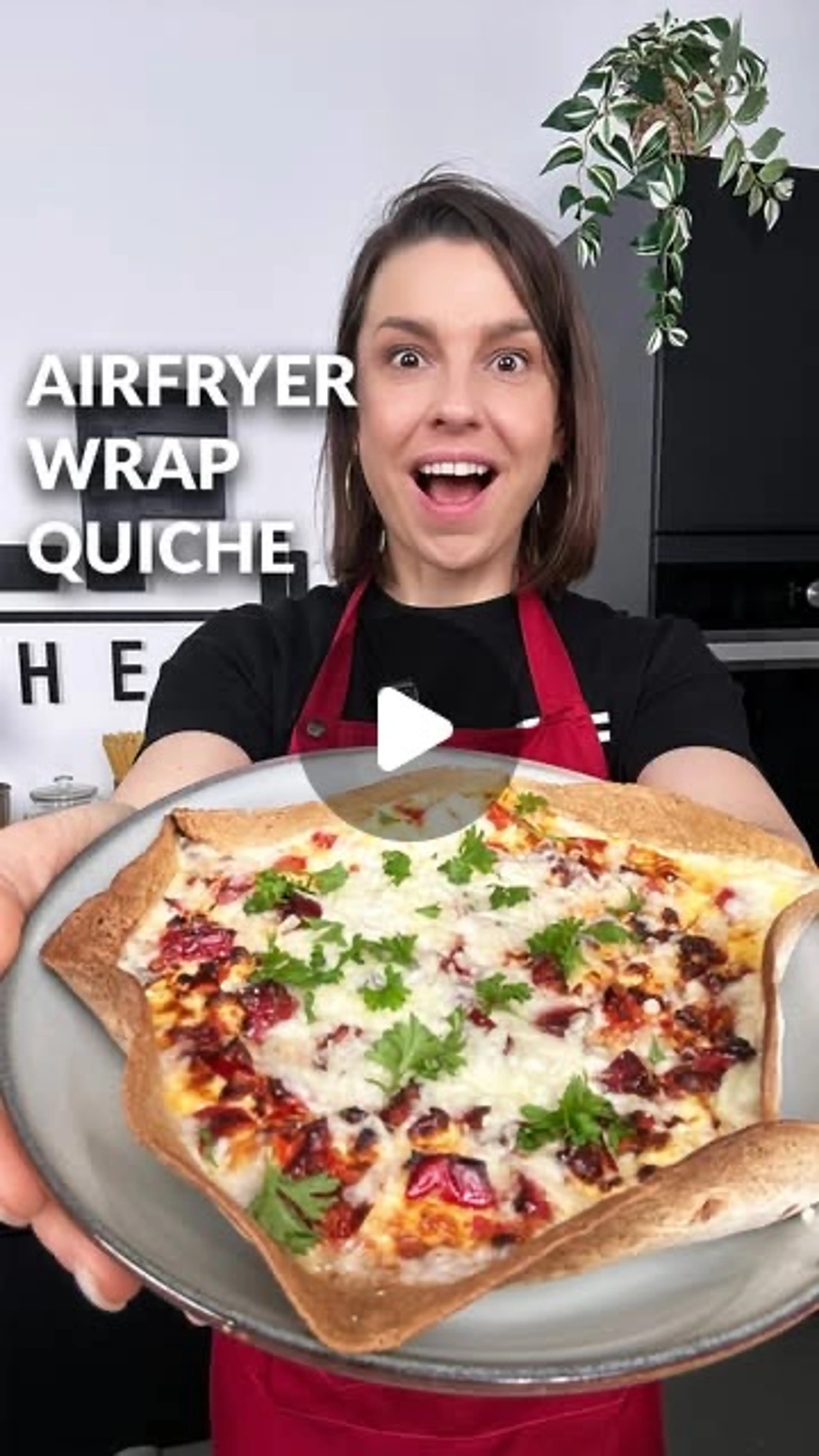 Protein Wrap Quiche Im Airfryer