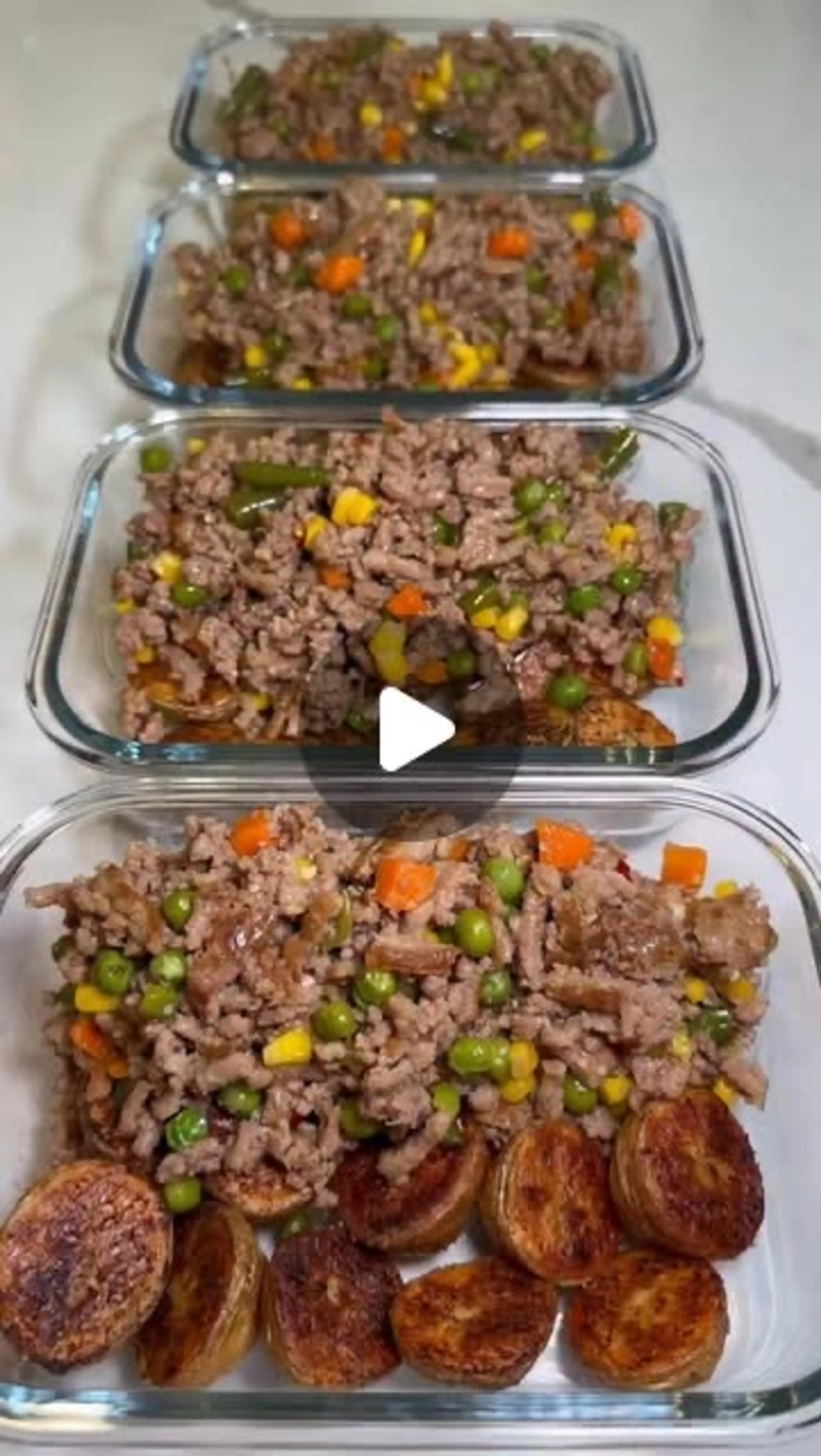 Honey Garlic Turkey & Potato Bowls