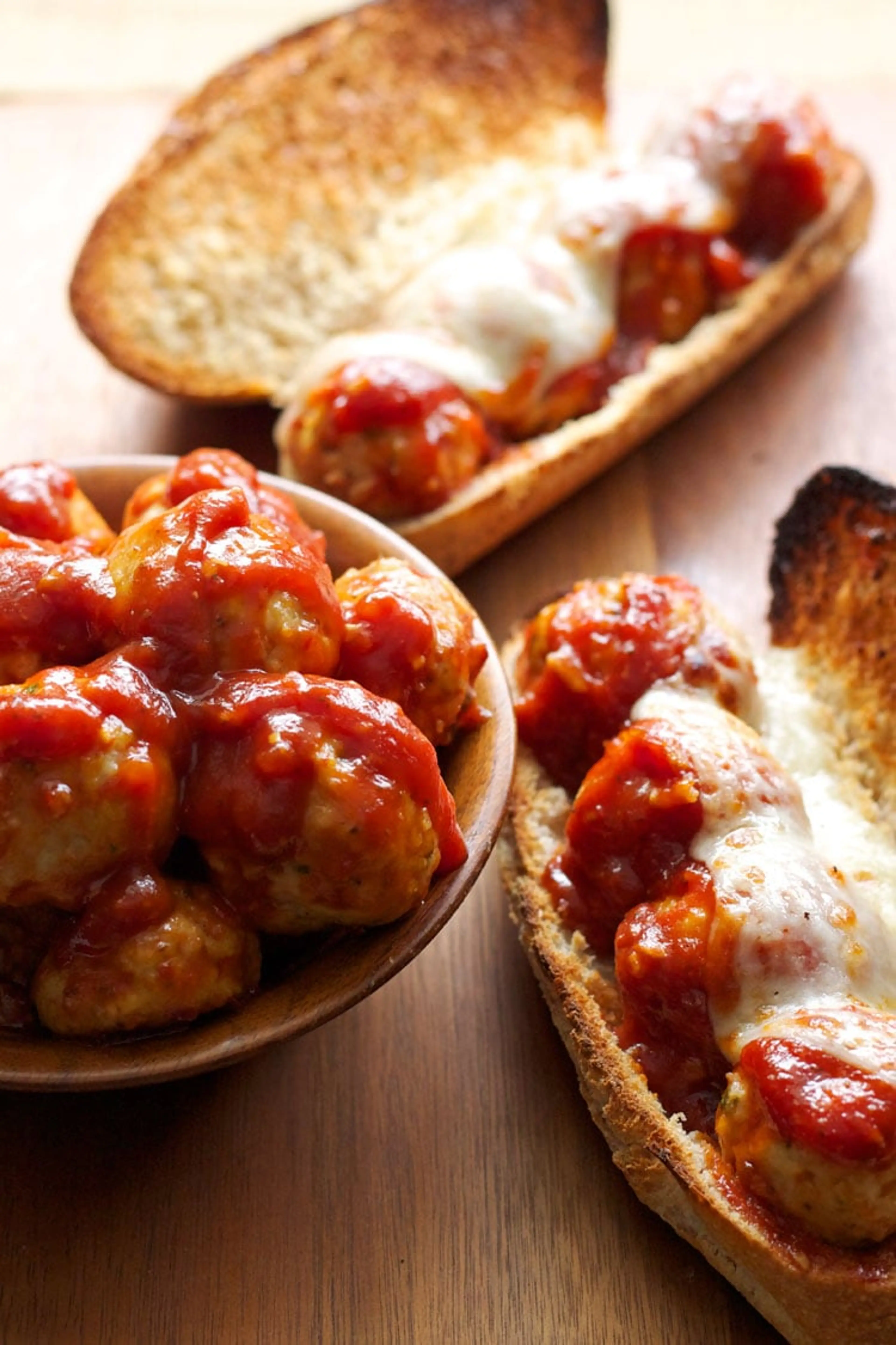 Barbecue Meatball Subs